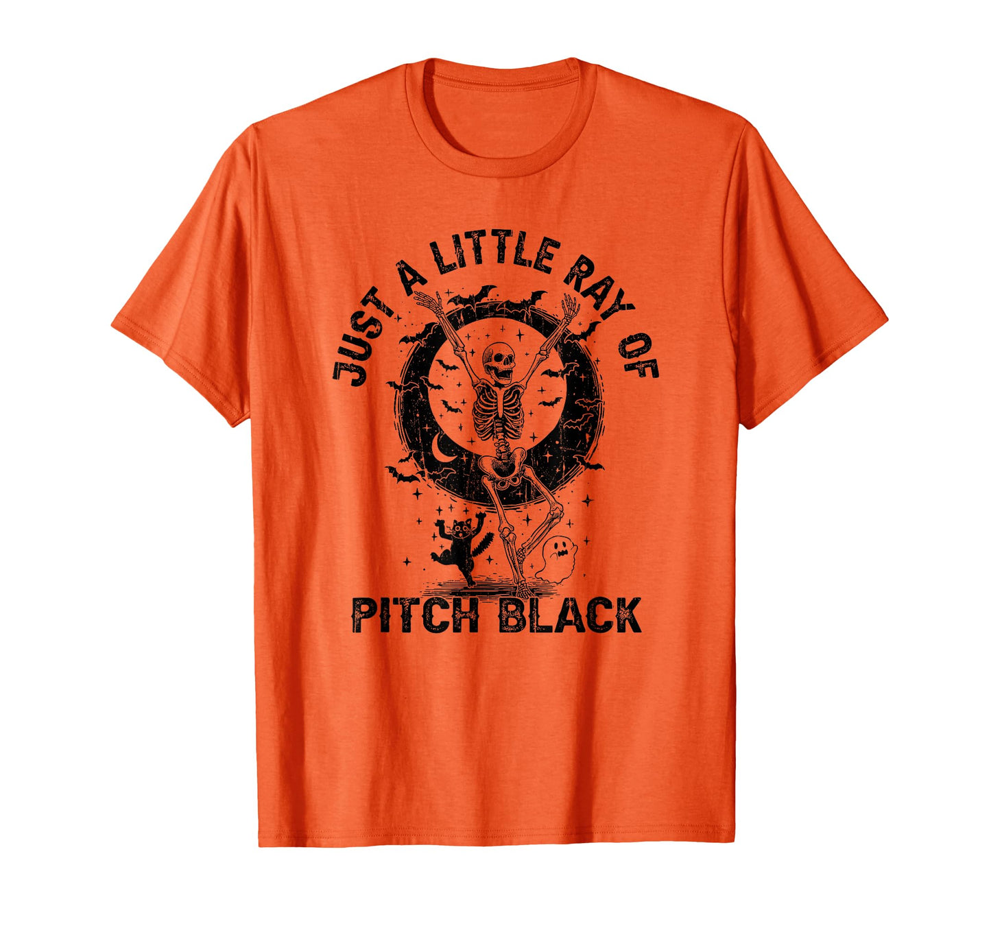 Just A Little Ray of Pitch Black, Funny Halloween T-Shirt