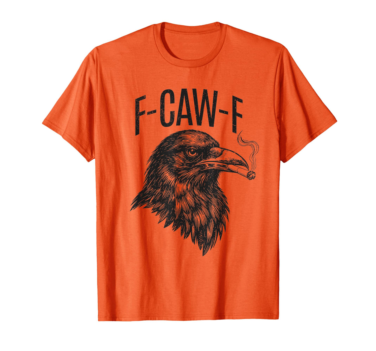 Antisocial Funny IDGAF Crow F-Caw-F T-Shirt