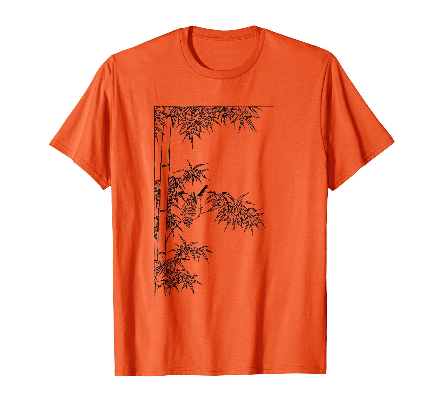 Bamboo plant with a bird T-Shirt