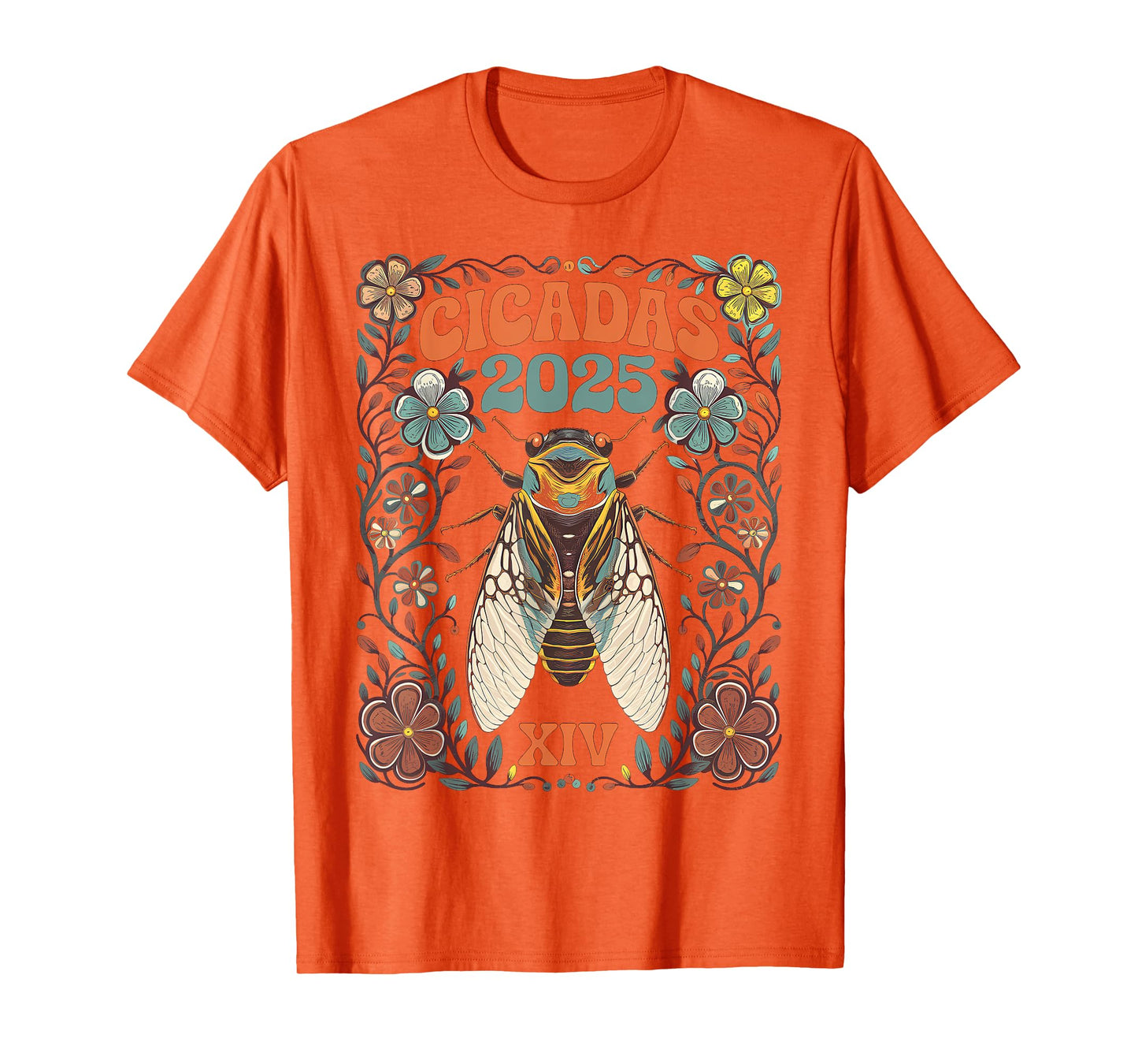Cicada Brood XIV Summer 2025 Reunion Tour Swarm Cicadas T-Shirt
