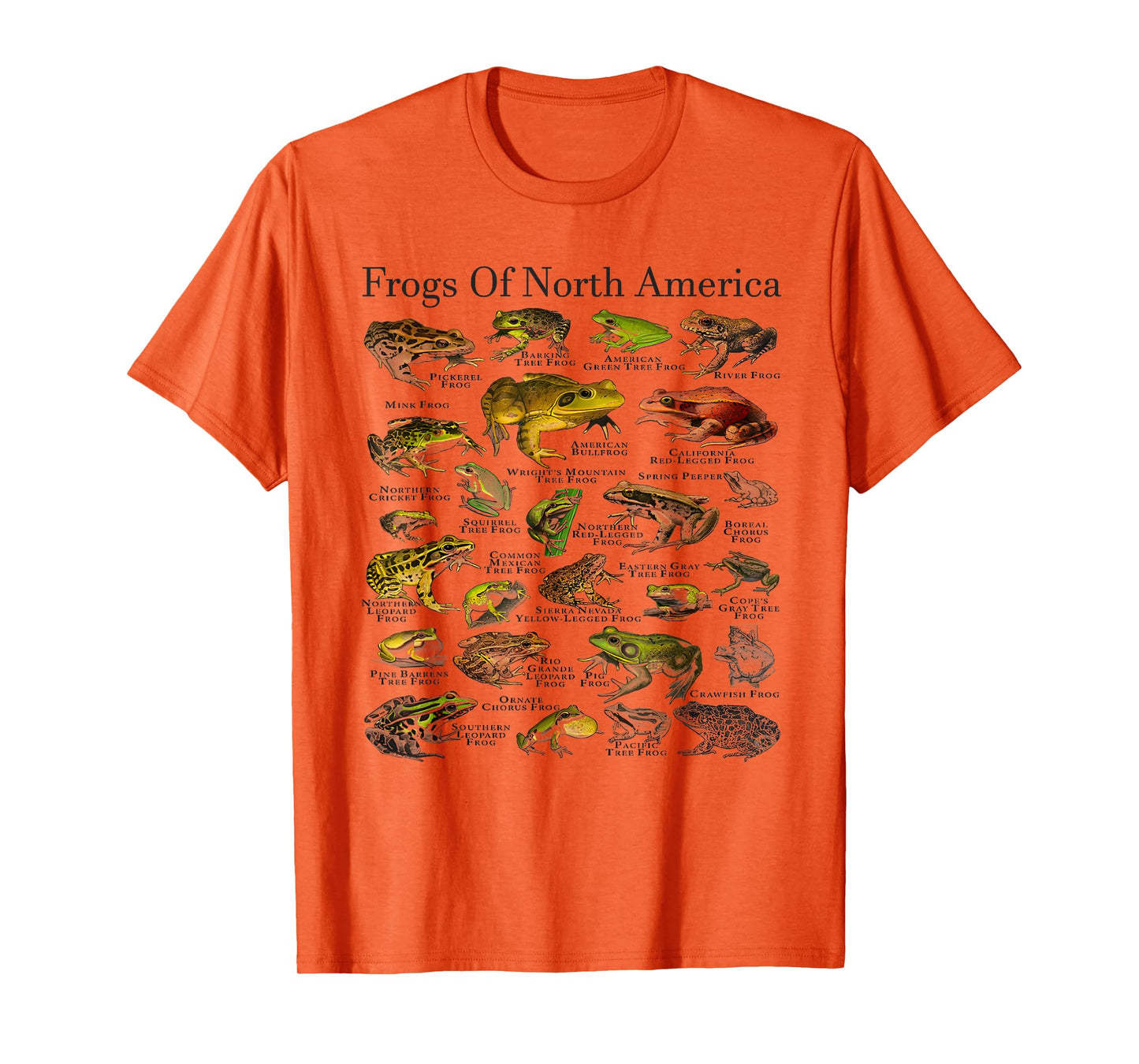 Ultimate Frog Guide shirt, Frogs of North America T-Shirt