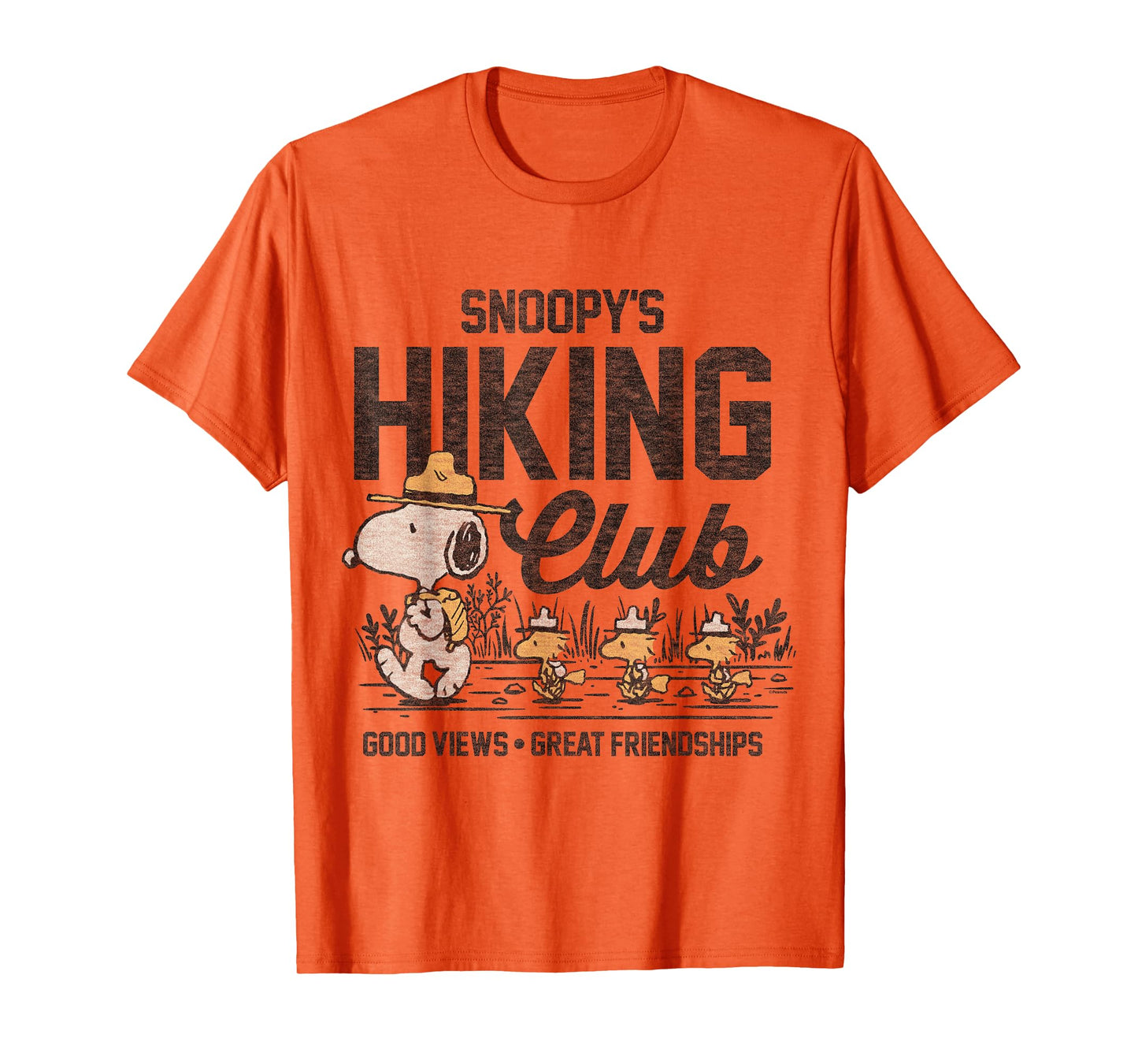 Peanuts - Snoopy's Hiking Club T-Shirt