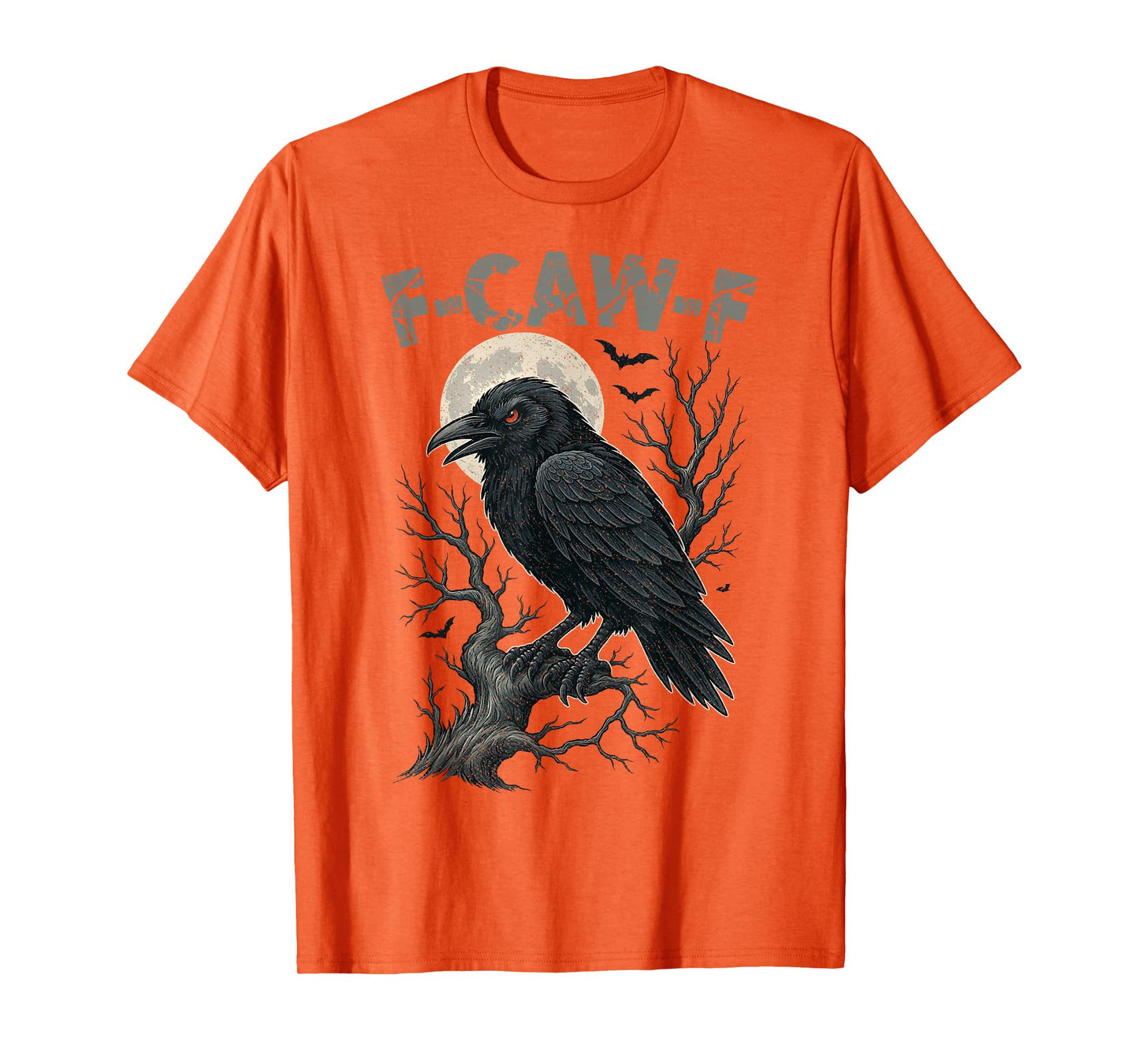 Funny F-Caw-F Chicken FCAWF Rooster Halloween Bird Crow T-Shirt