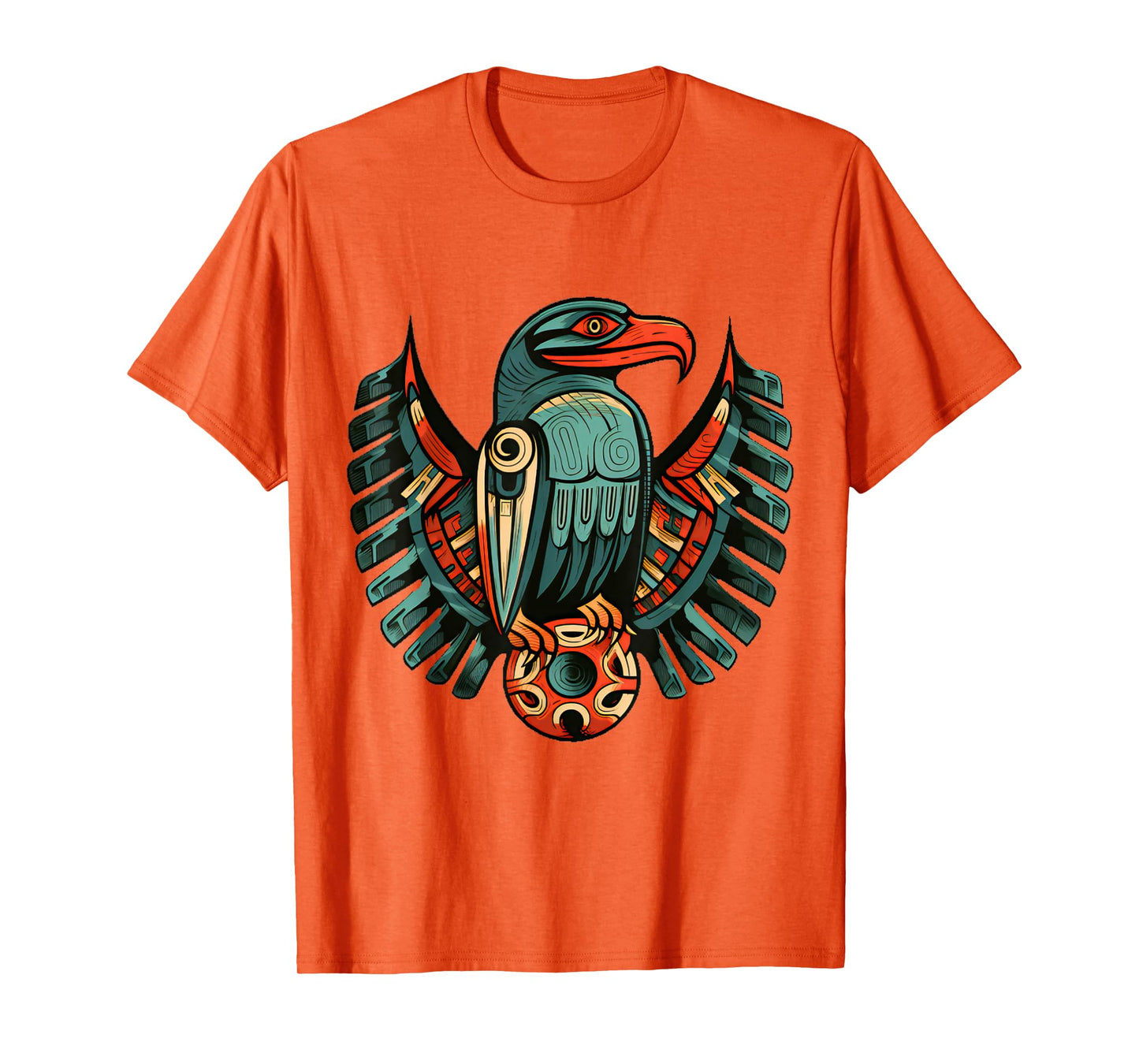Pacific Northwest Native Art Raven Bird PNW T-Shirt