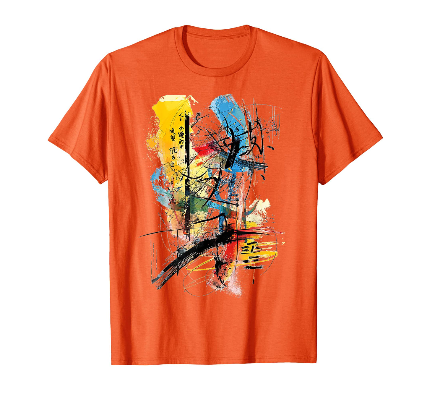 Art Colorful Drawing Abstract Painting Graphic Art T-Shirt