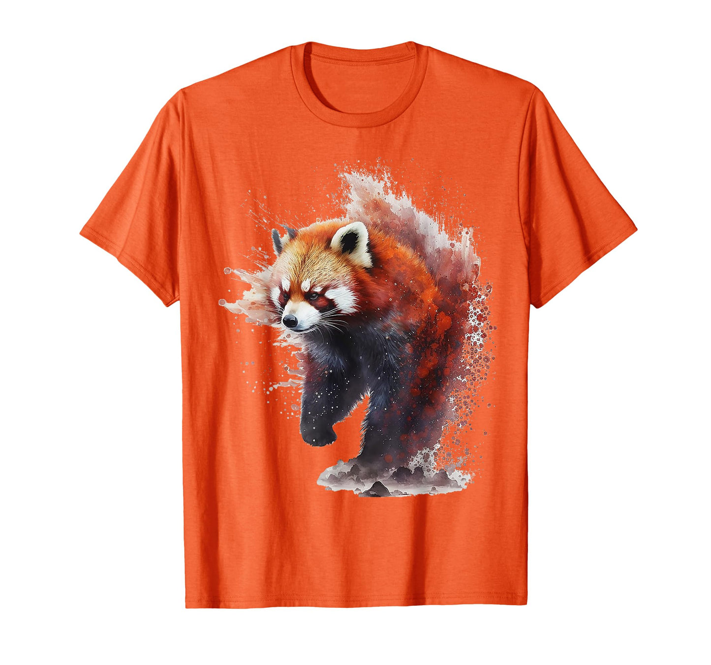 Red Panda Animal Print Art Animal Lover Red Panda T-Shirt