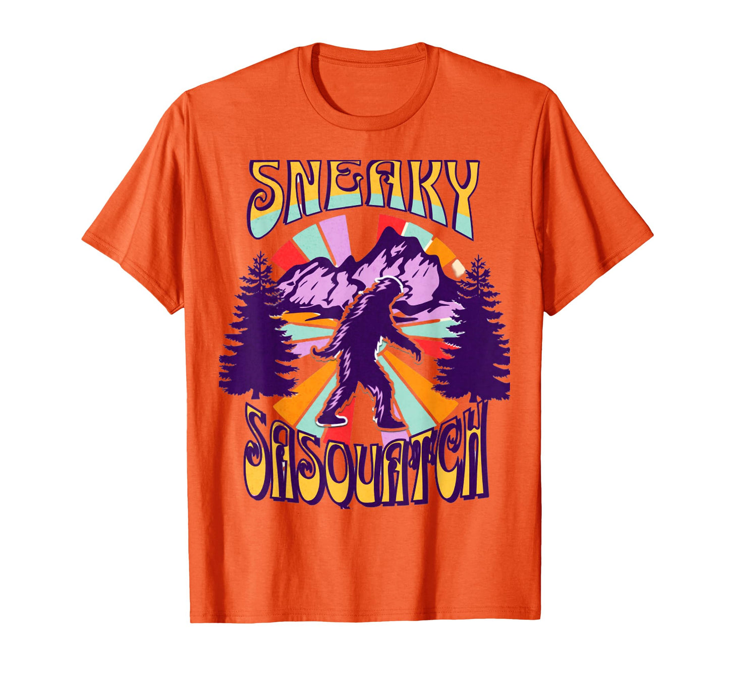 Sneaky Sasquatch, Sasquatch adventures, Sasquatch merch T-Shirt