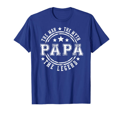 Great The Man The Myth The Legend Papa Father's Day Gift T-Shirt