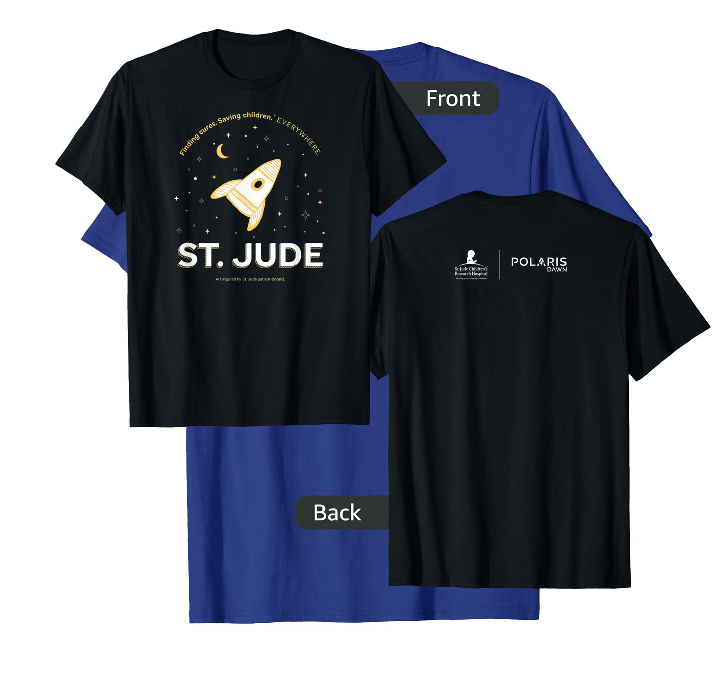 St. Jude Patient Coraliz Moon T-Shirt