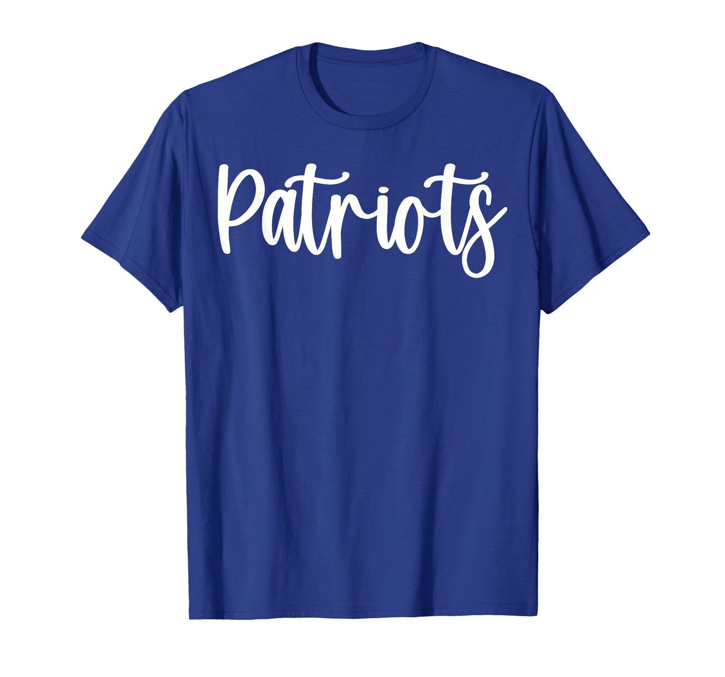 Patriots School Spirit Team Mascot Game Night T-Shirt