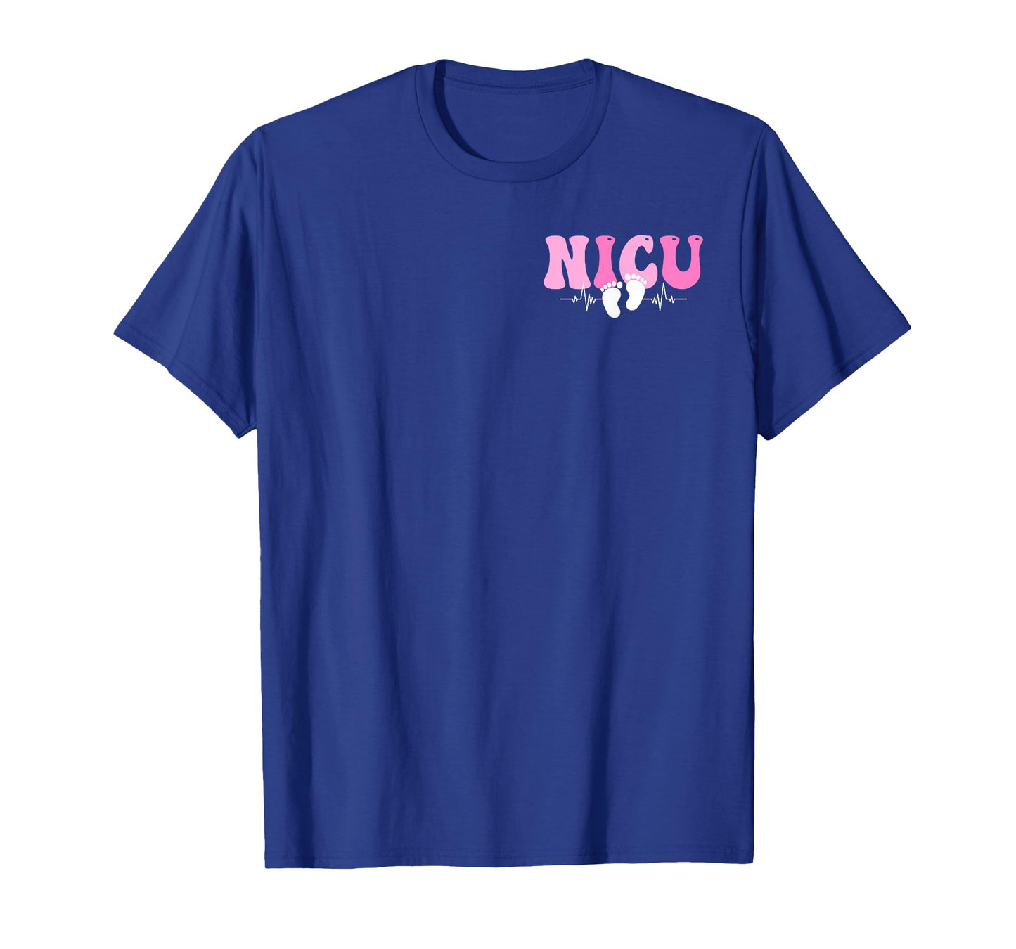 Groovy Nicu Nurse Women Neonatal Intensive Care Unit T-Shirt