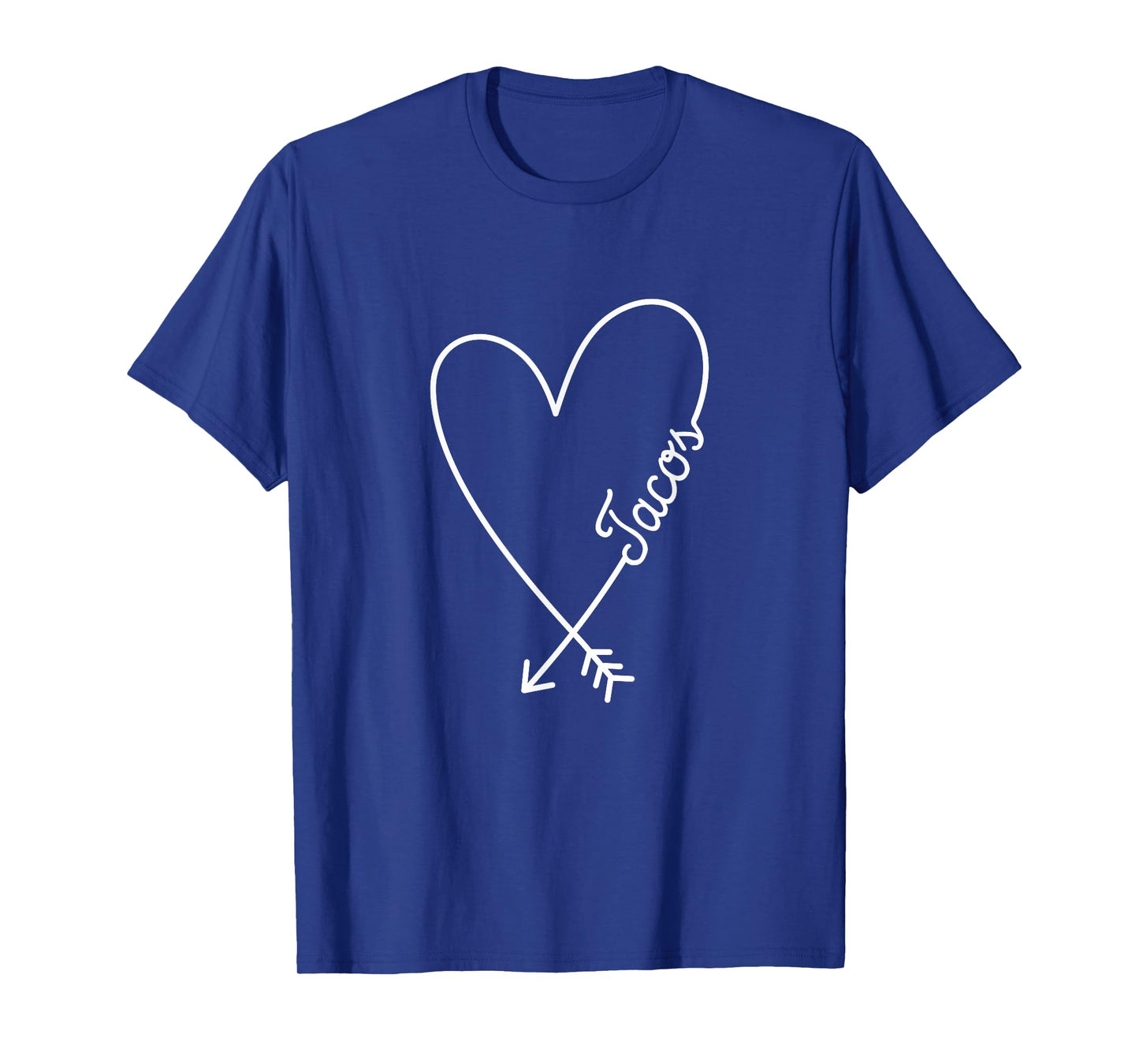 Tacos Cute Graphic Heart Love T-Shirt
