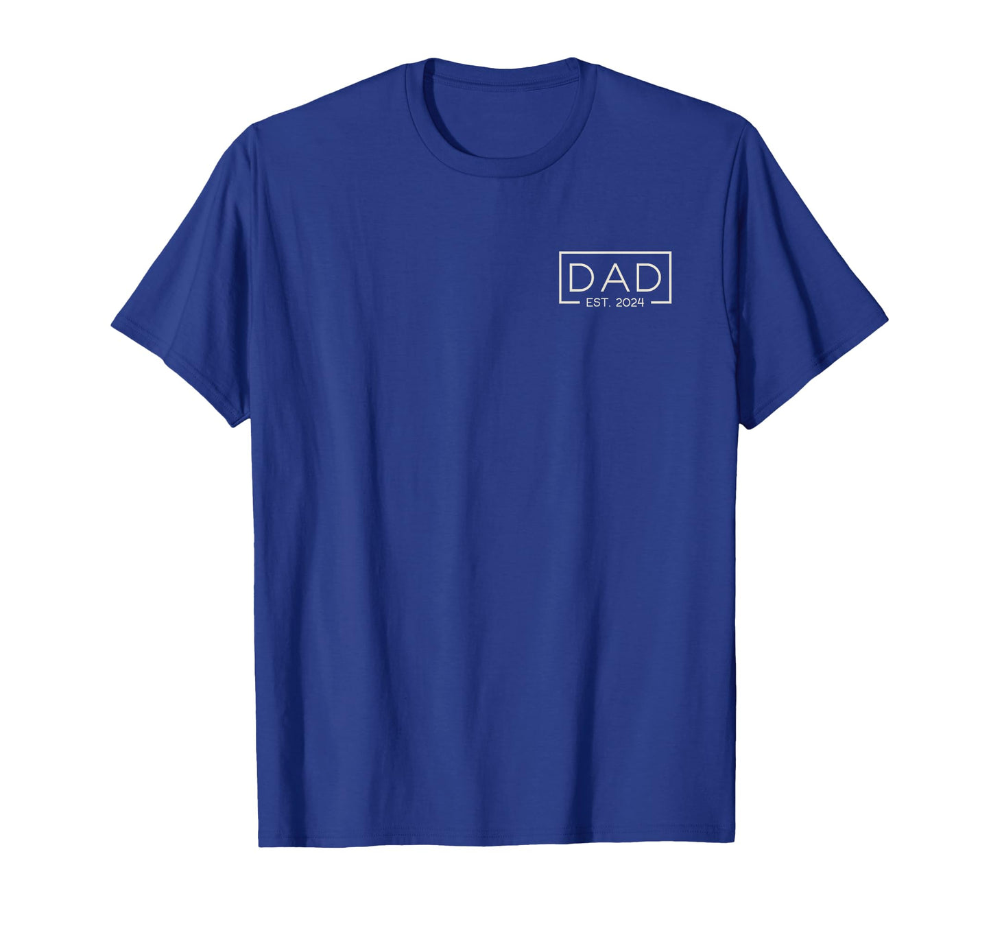 Dad Est. 2024 Logo T-Shirt - Dad Since 2024