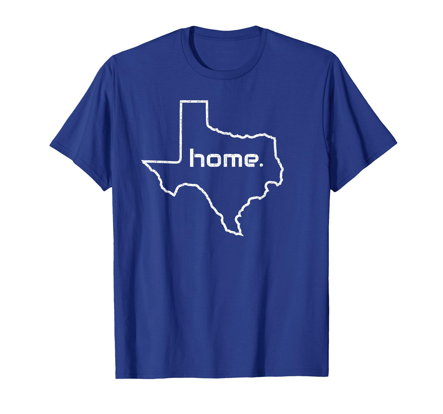 Texas white outline Home Tee T-Shirt