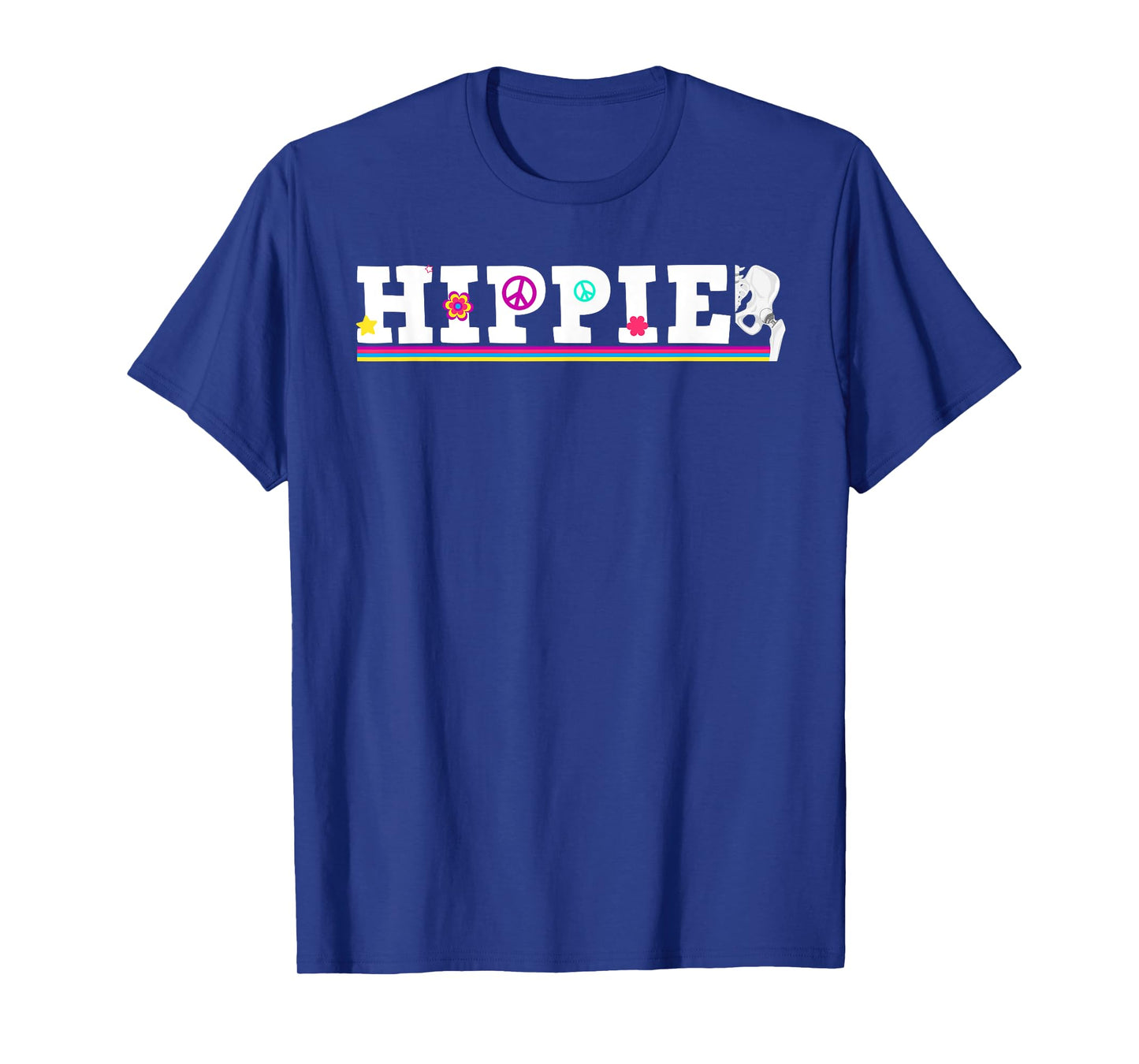Cool Hip Replacement For Men Women After Hip Surgery Hippie T-Shirt