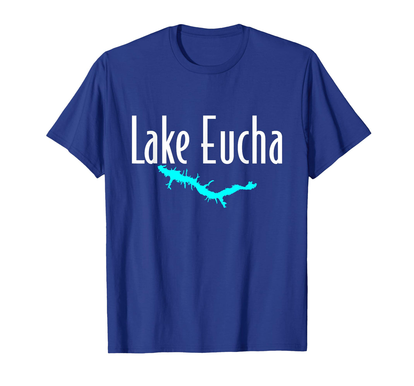 Minimalist Lake Eucha - Oklahoma T-Shirt