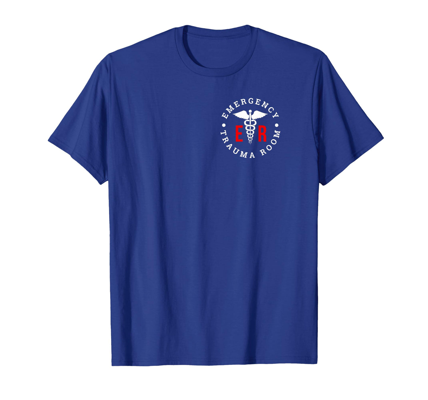 Emergency Department ER Trauma Front and Back Design T-Shirt