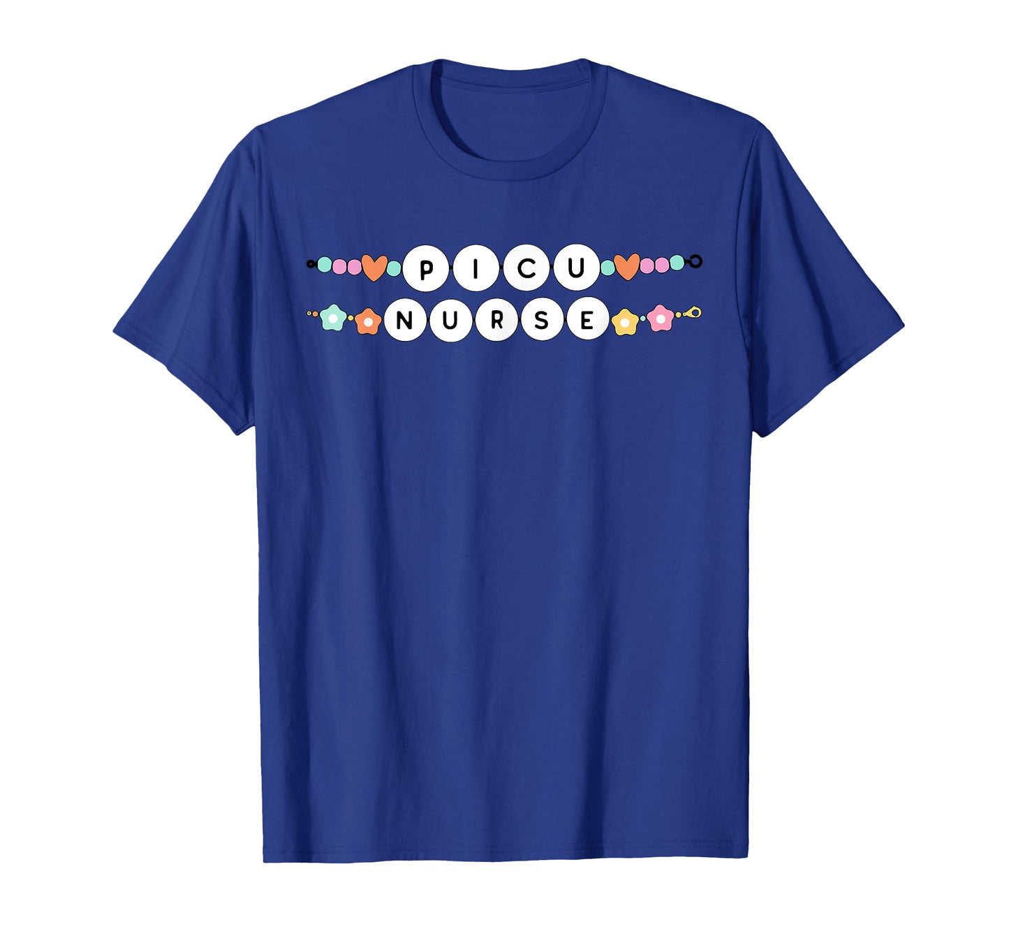 PICU Nurse Friendship Bracelet Pediatric Intensive Care RN T-Shirt