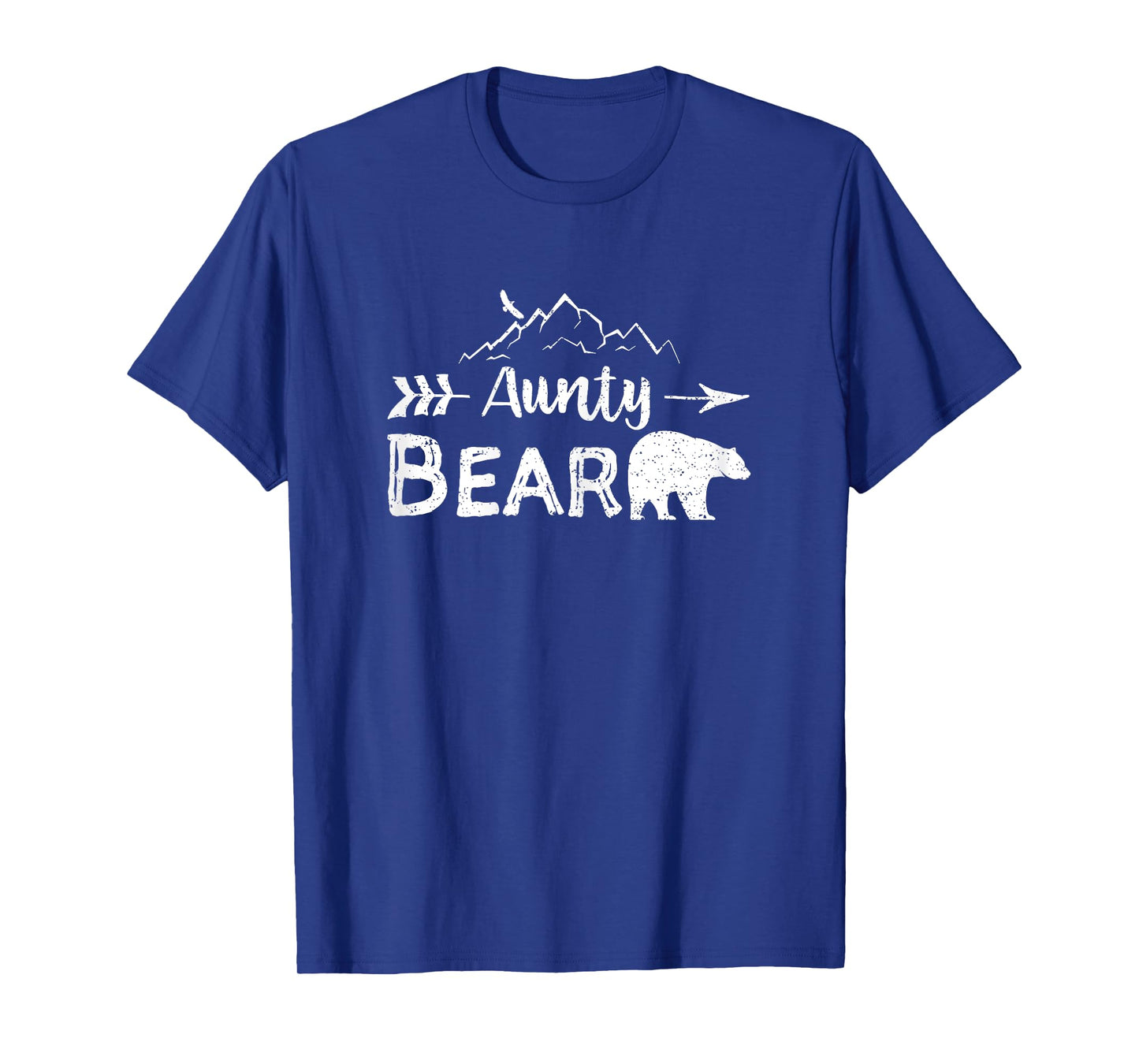 Aunty Bear Shirt Matching Family Aunt And Uncle Camping Gift T-Shirt