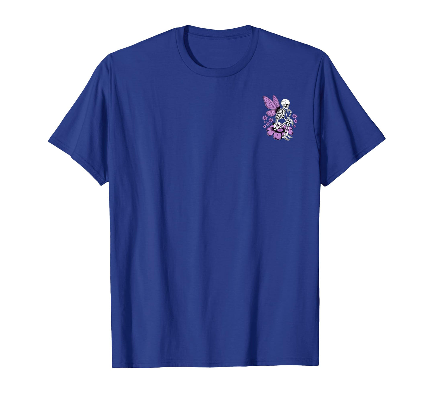 Skeleton Fairy Vibes Gothic Halloween Lover Aesthetic T-Shirt