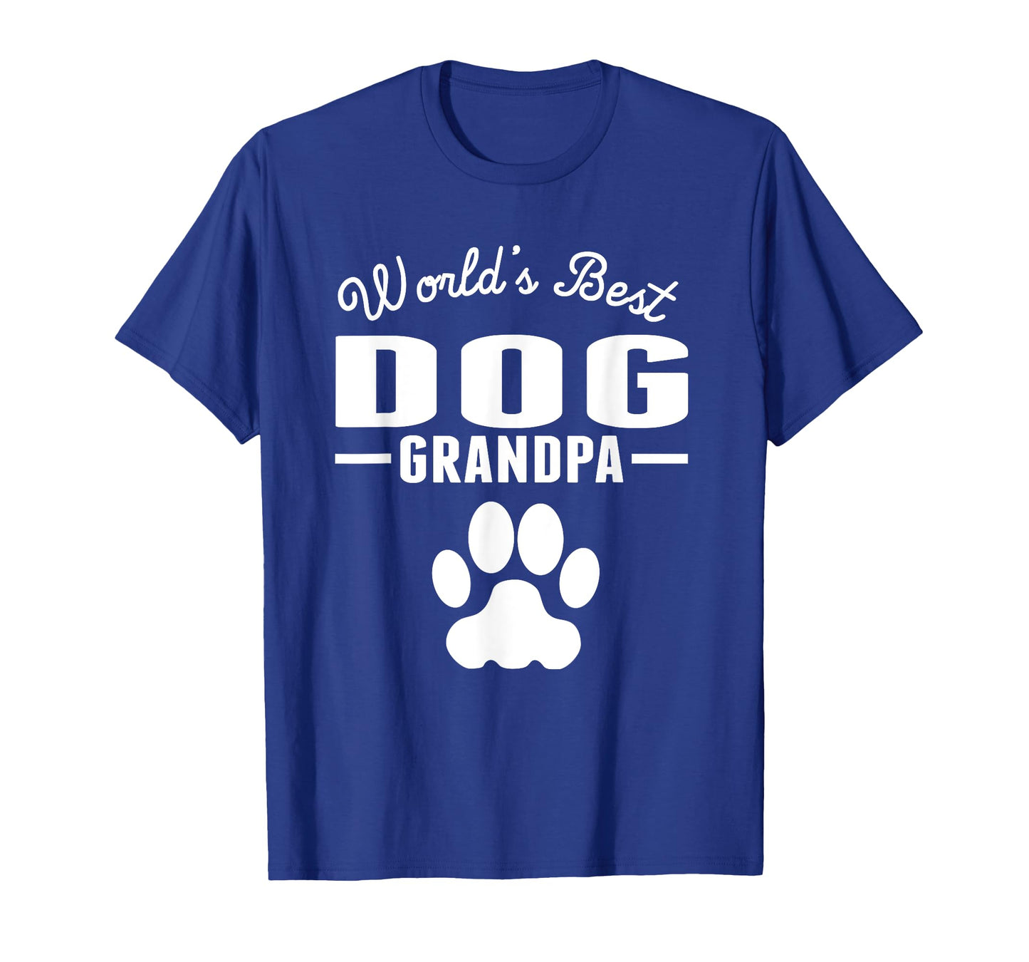 World's Best Dog Grandpa T-Shirt Men Women Girls Kids T-Shirt