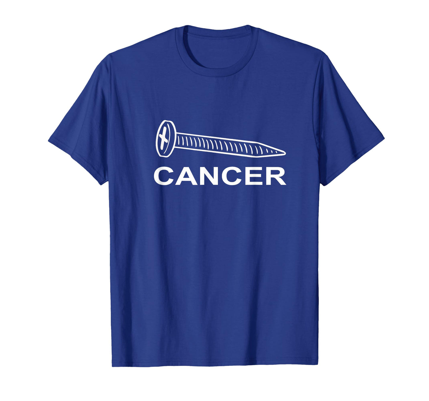 Screw Cancer Support Cancer Awareness T-Shirt