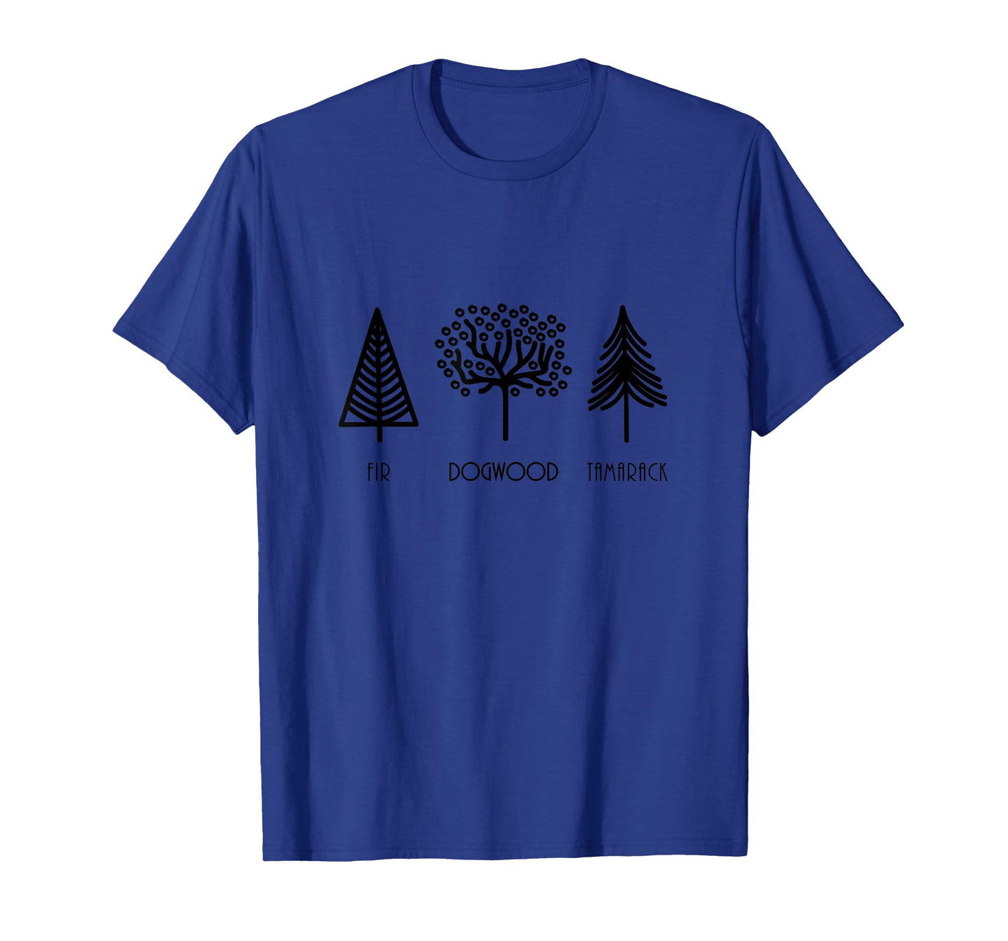 Fir Dogwood Tamarack Trees T-Shirt
