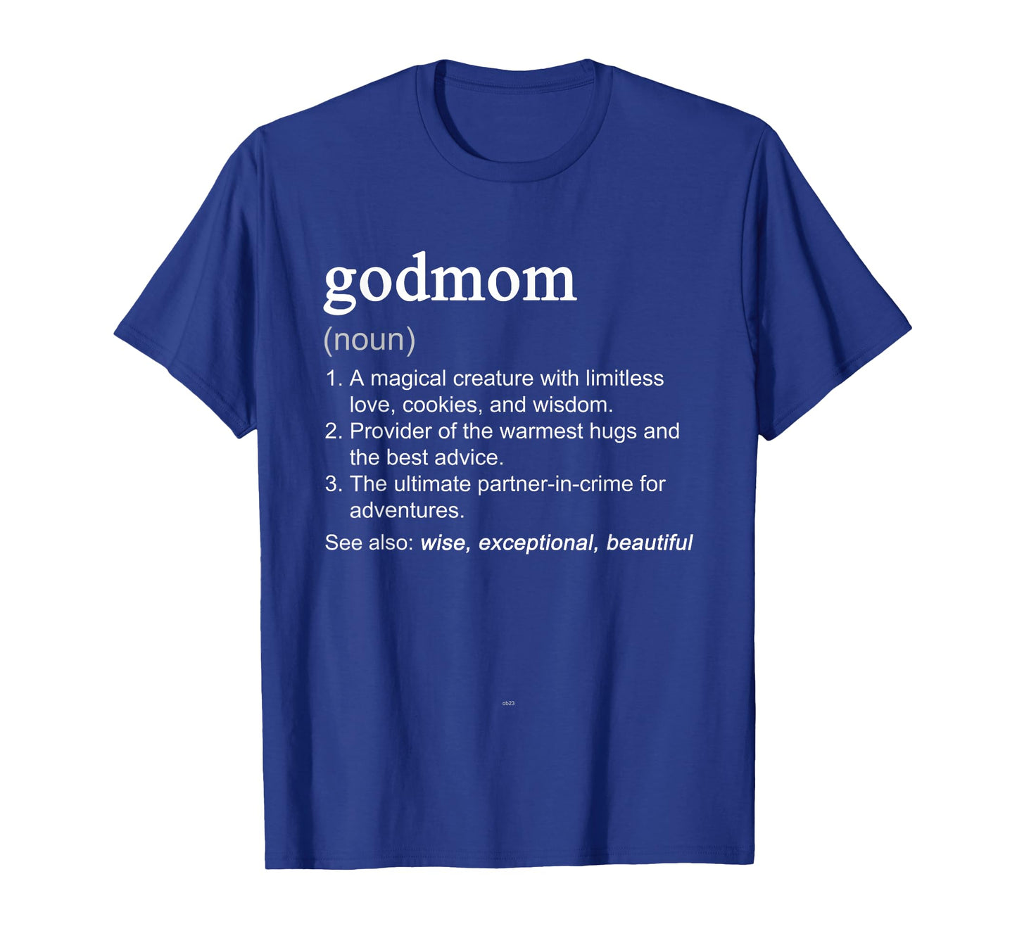 Godmom Definition Funny Mother's Day T-Shirt