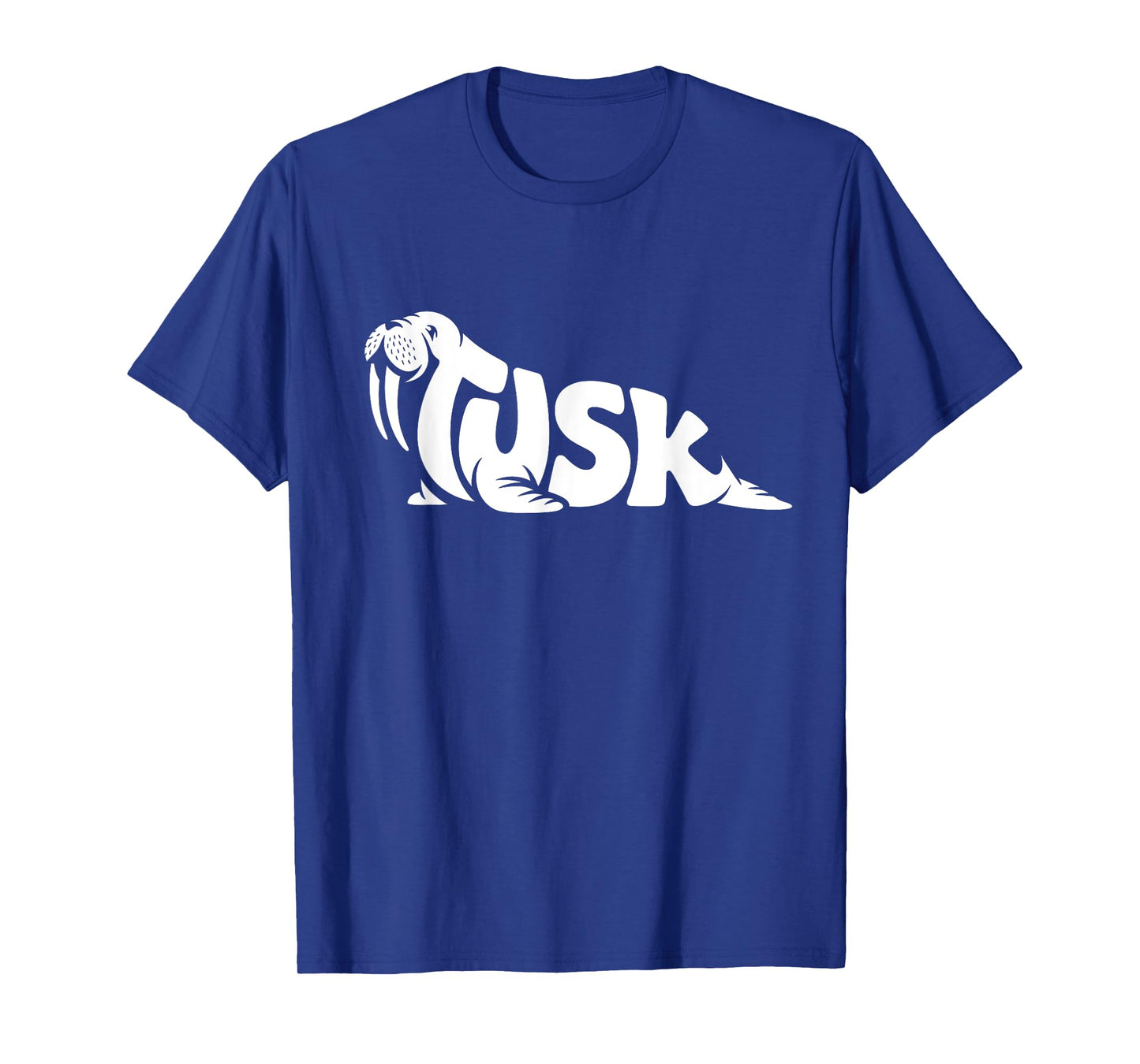 Tusk Walrus Word Art - Arctic Animal & Ocean Wildlife Design T-Shirt
