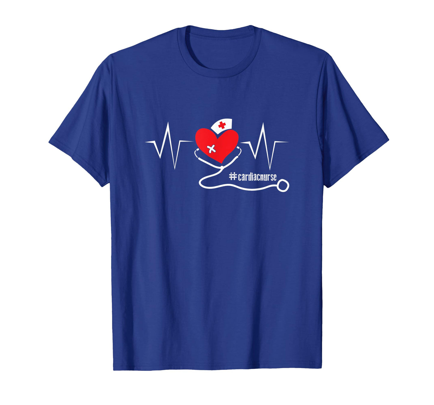 Cardiac Nurse Cardiology Nursing Heartbeat T-Shirt