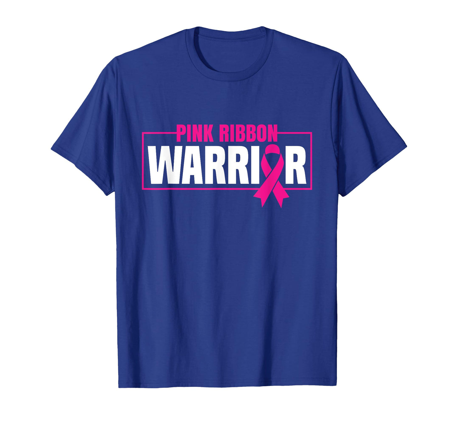Pink Ribbon Warrior - Breast Cancer Awareness T-Shirt