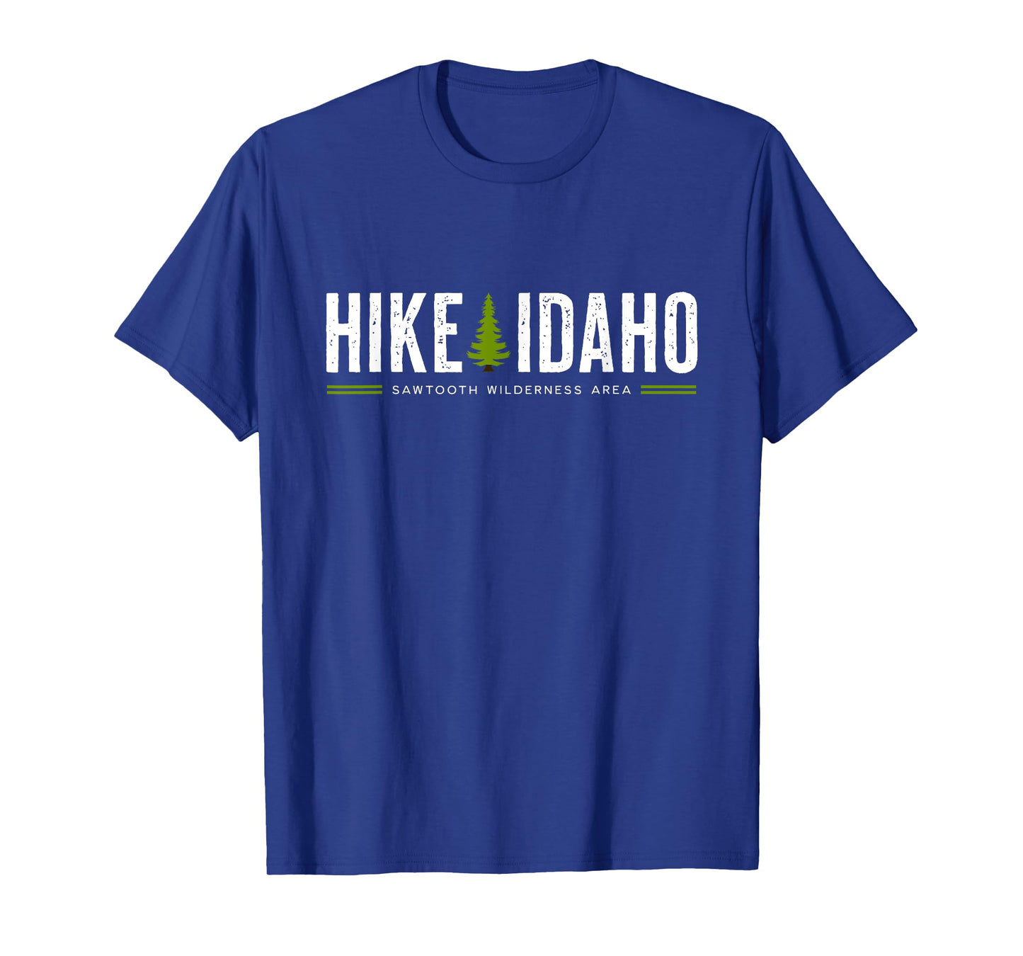 Idaho ID Sawtooth Wilderness Area Hike Tree Retro Graphic T-Shirt