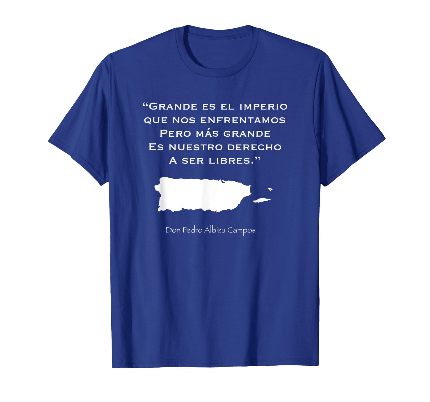 Pedro Albizu Campos Puerto Rico Boricua Short Sleeve T-Shirt T-Shirt