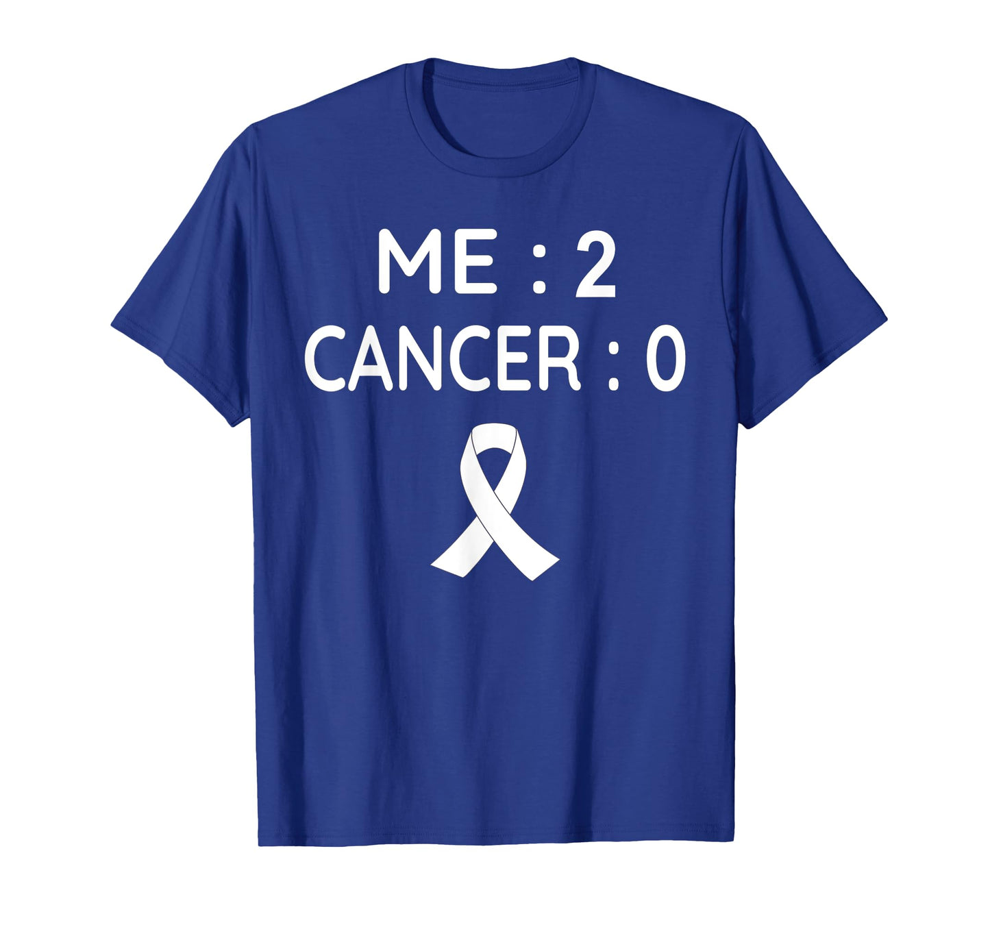 Me 2 Cancer 0 Lung Cancer Awareness T-Shirt