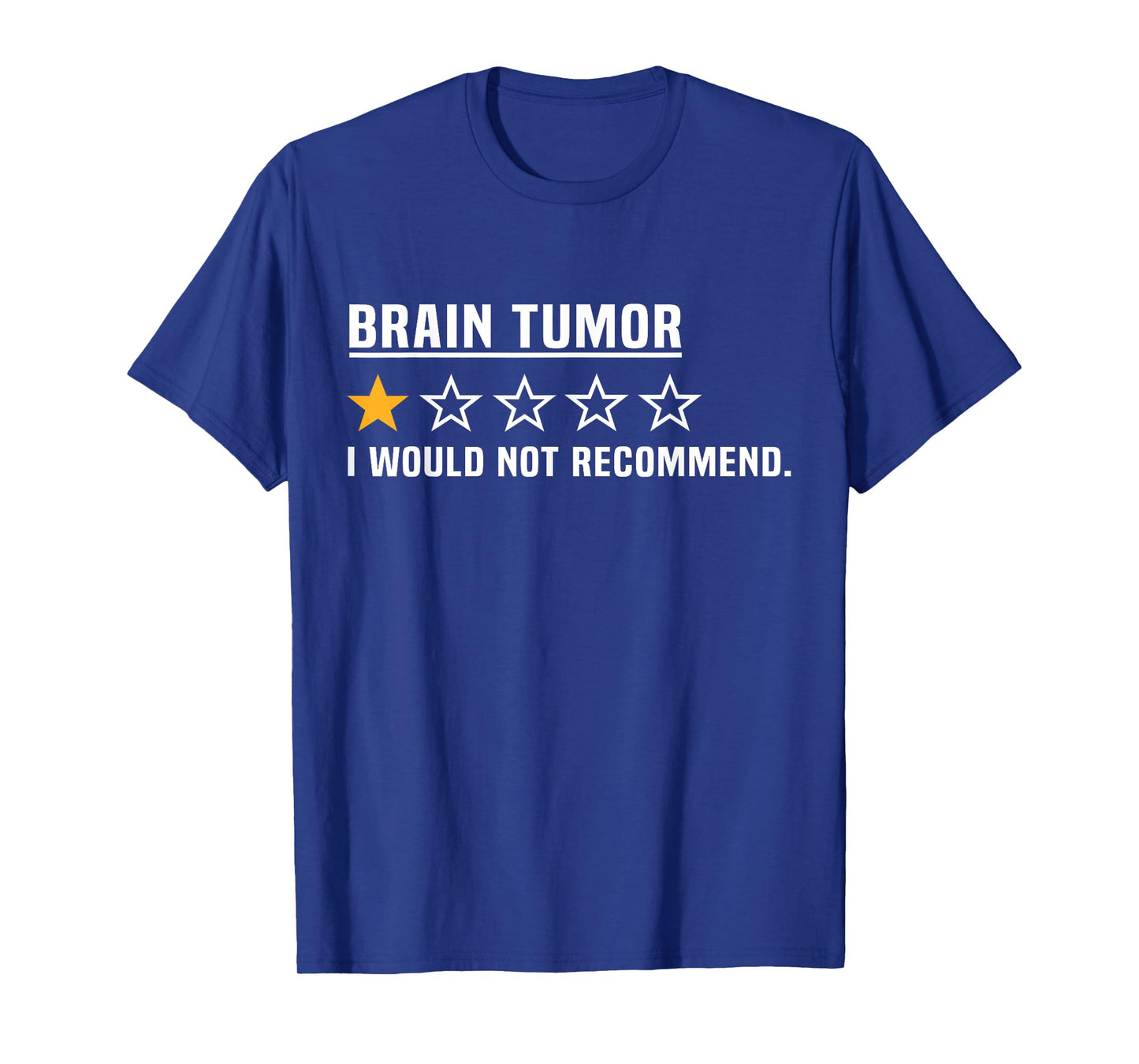 Brain Tumor Not Recommended Funny Brain Surgery T-Shirt