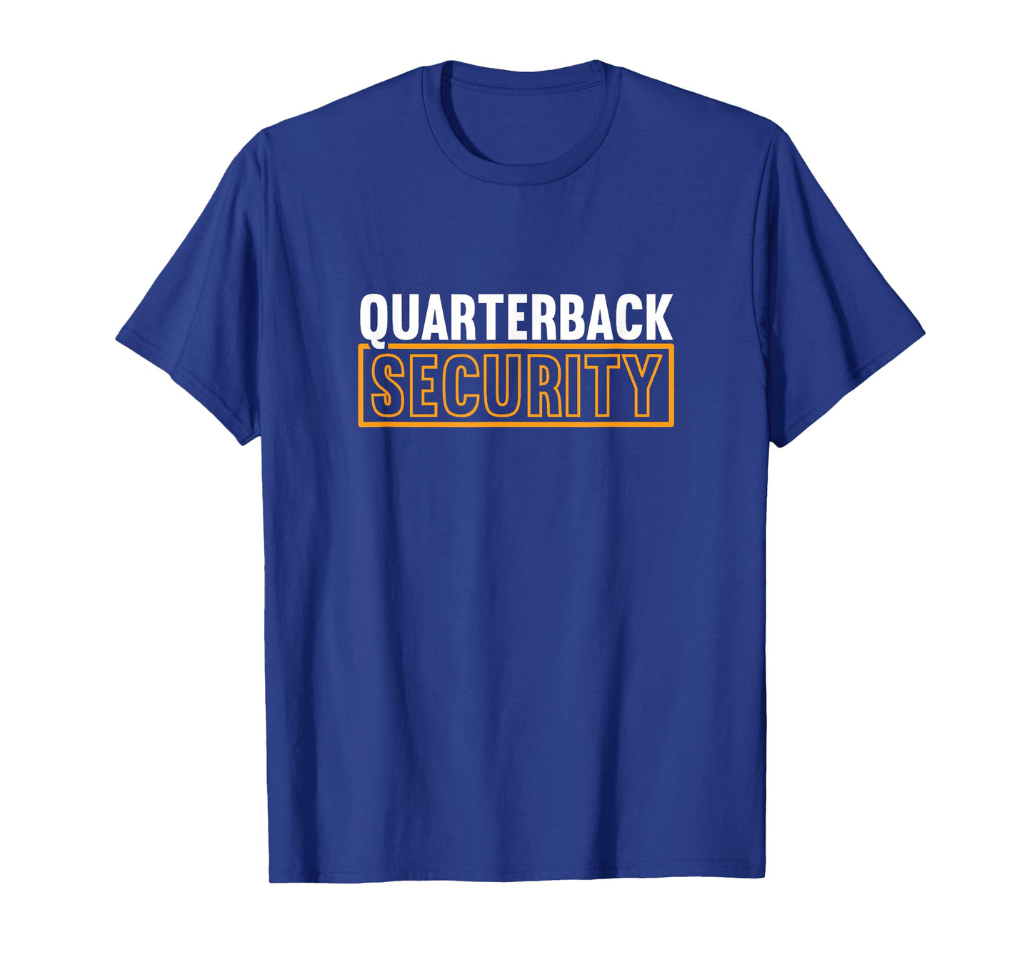 Quarterback Security Football Lineman Line Players T-Shirt