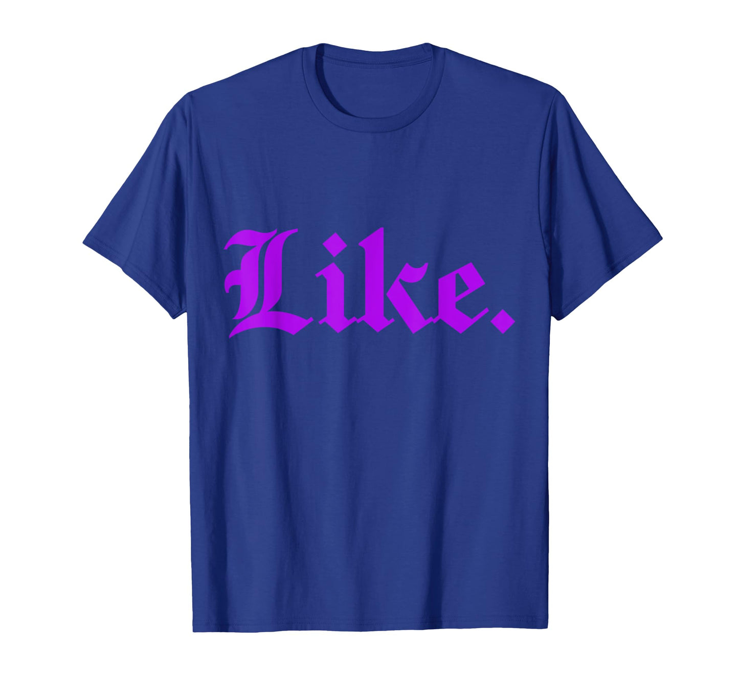 Purple Like Purple Graphic Tee T-Shirt