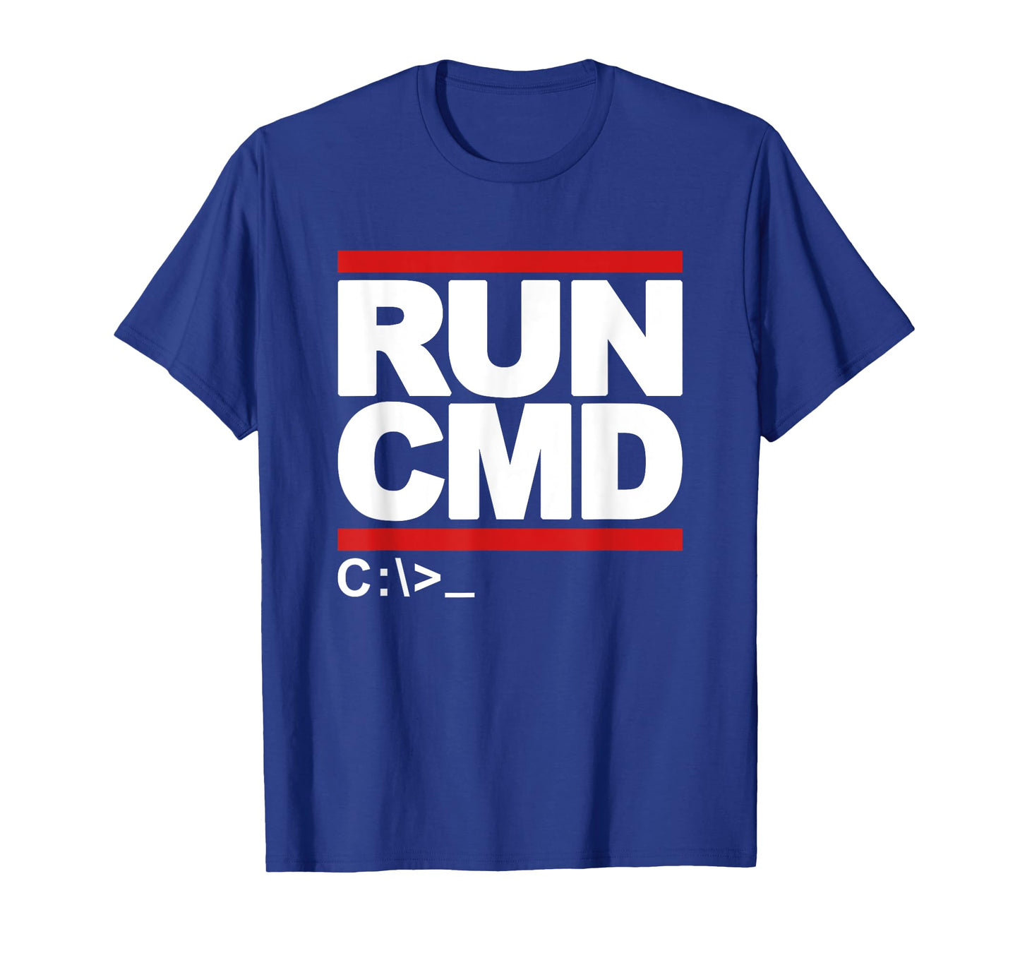 Funny Run CMD Programming Coding T-Shirt