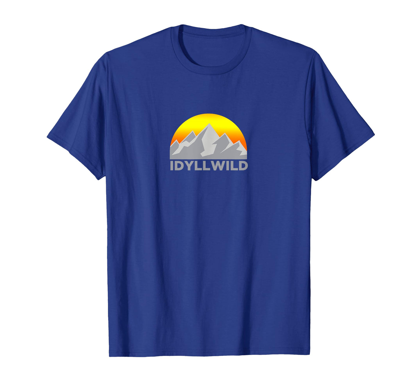 Retro Sunrise Mountain - Idyllwild California T Shirt T-Shirt