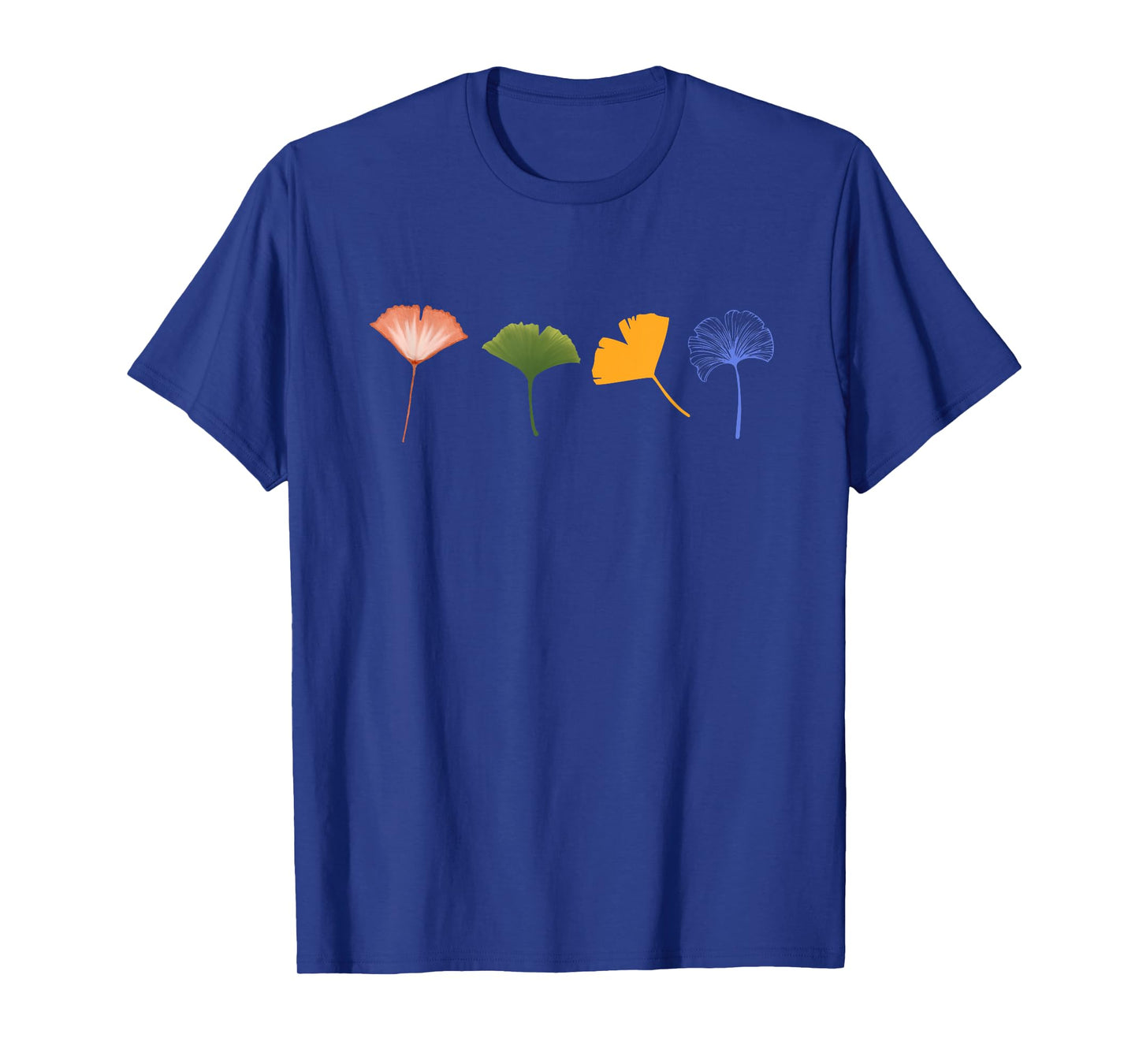 Ginkgo biloba leaves with a minimalist design T-Shirt