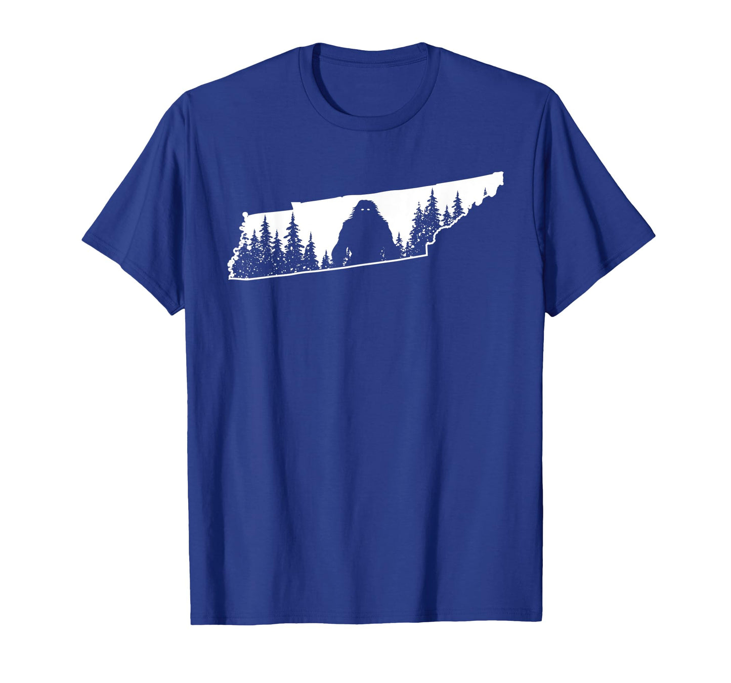 Tennessee Bigfoot Nature State Pride Sasquatch Silhouette T-Shirt