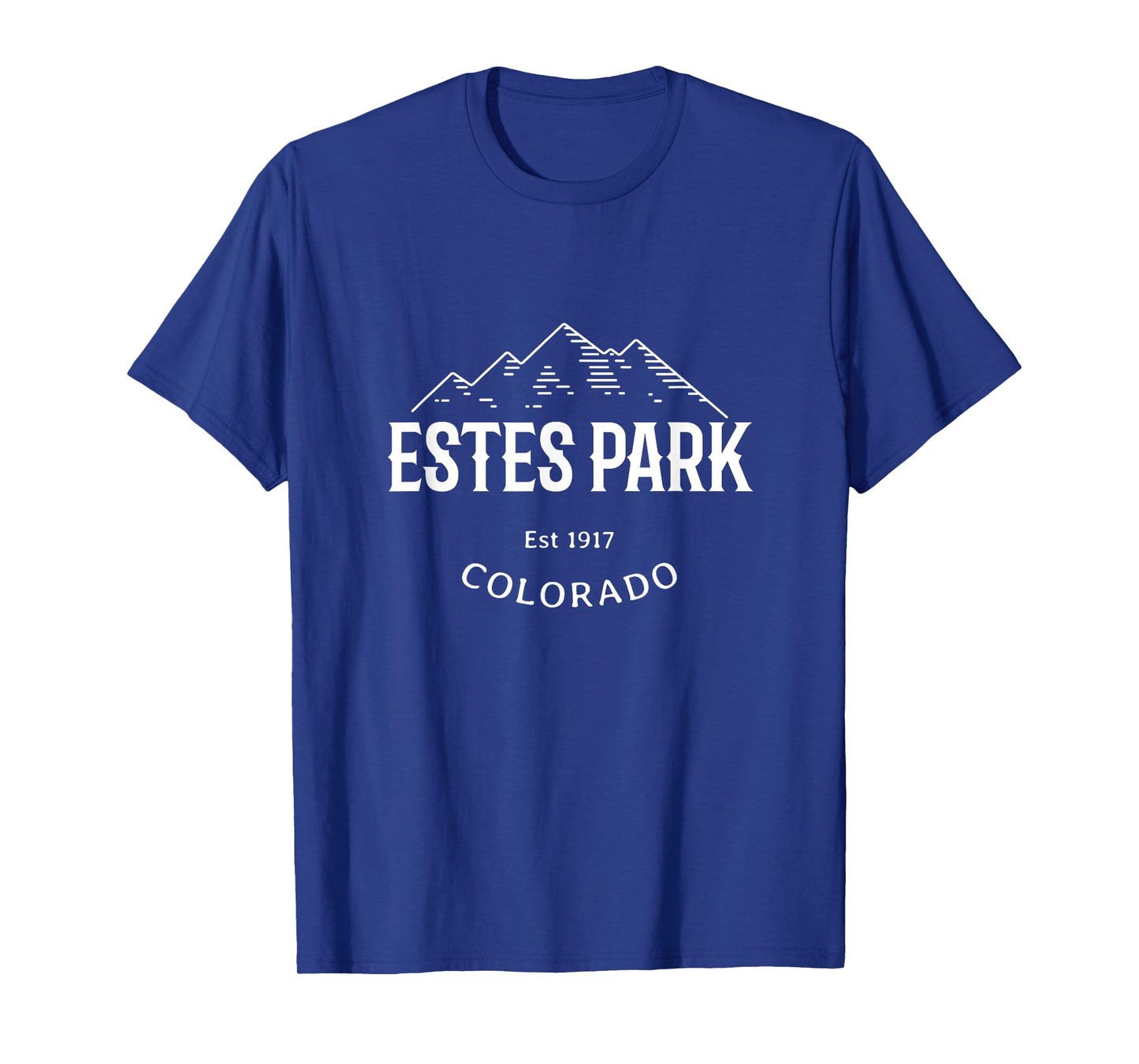 Original Estes Park Colorado Rocky Mountains Graphic Design T-Shirt