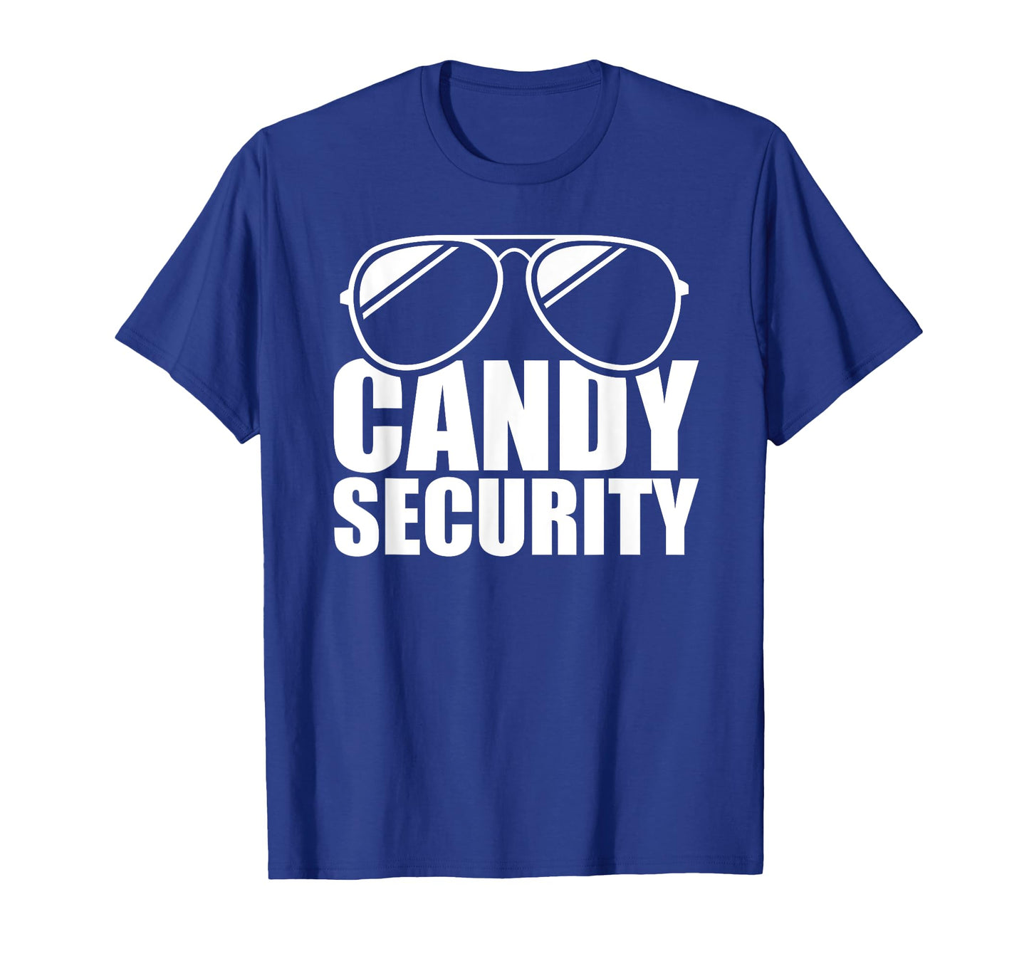 Candy Security Funny Easy Halloween Costume Adult T-Shirt