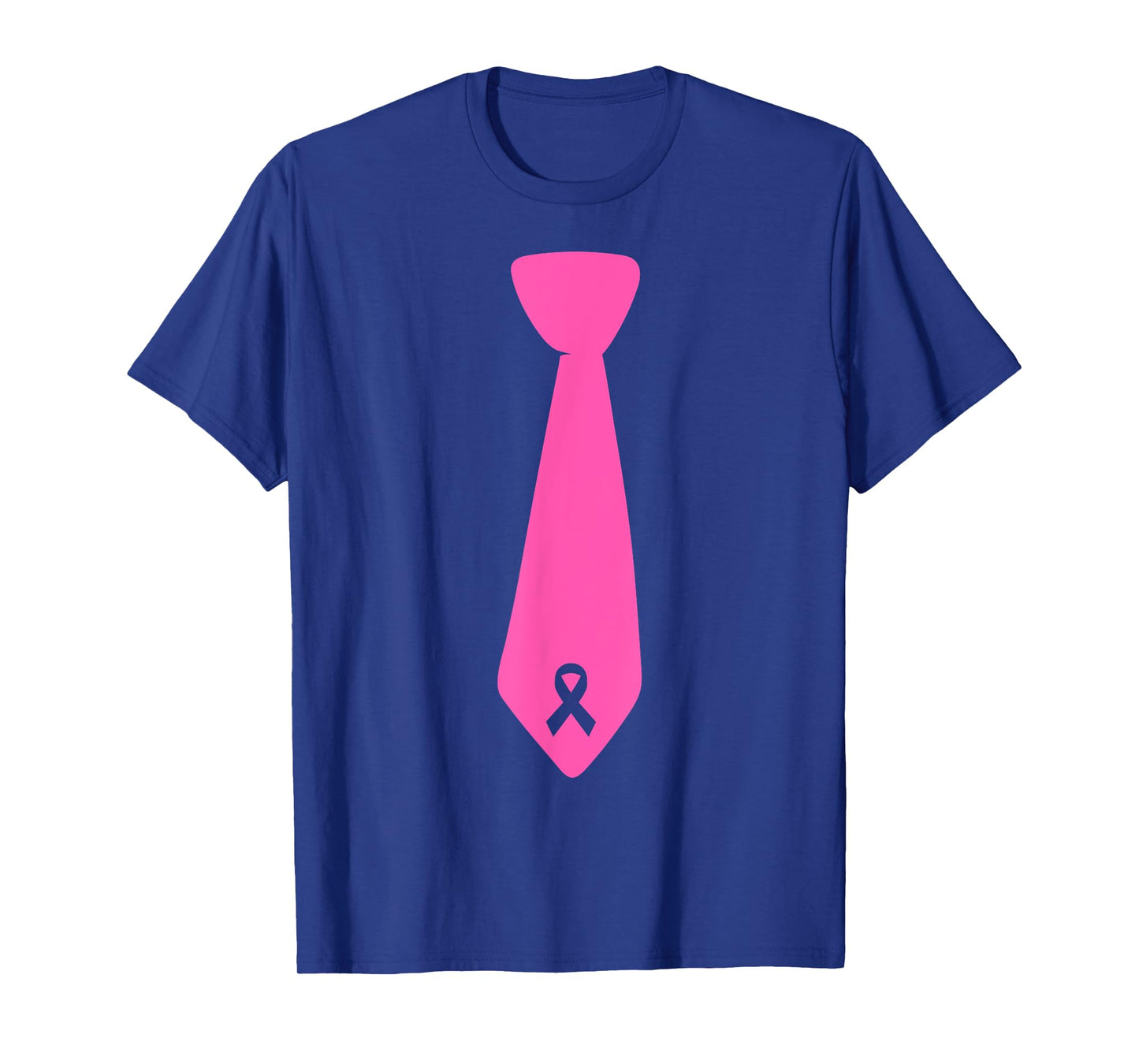Breast Cancer Awareness Pink Ribbon Tie T-Shirt