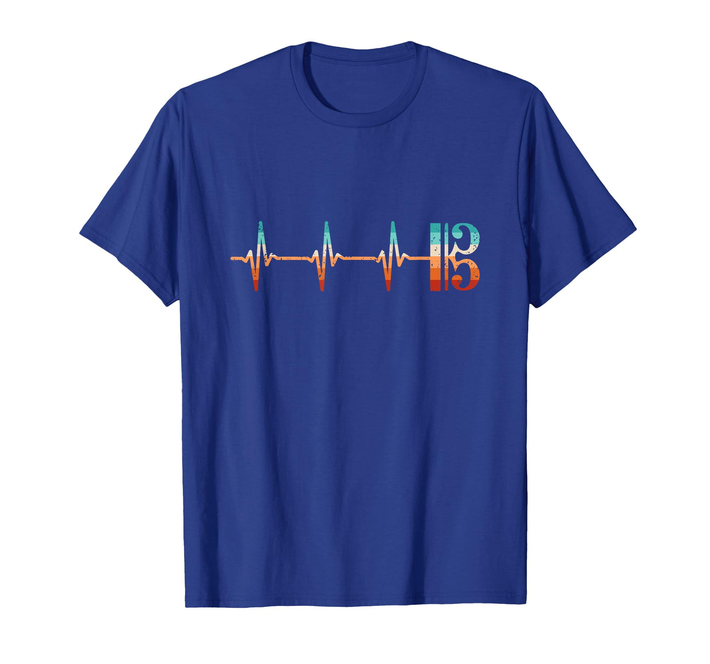 Alto Clef Heartbeat Viola Player Violist T-Shirt