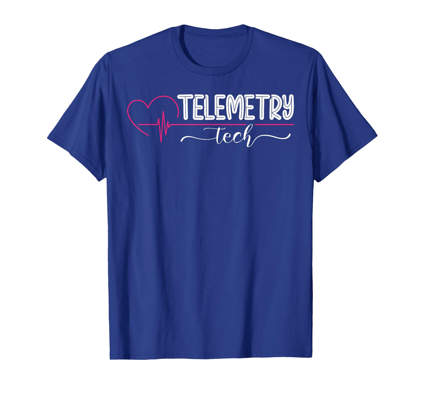 Telemetry Technician Heart Telemetry Tech T-Shirt