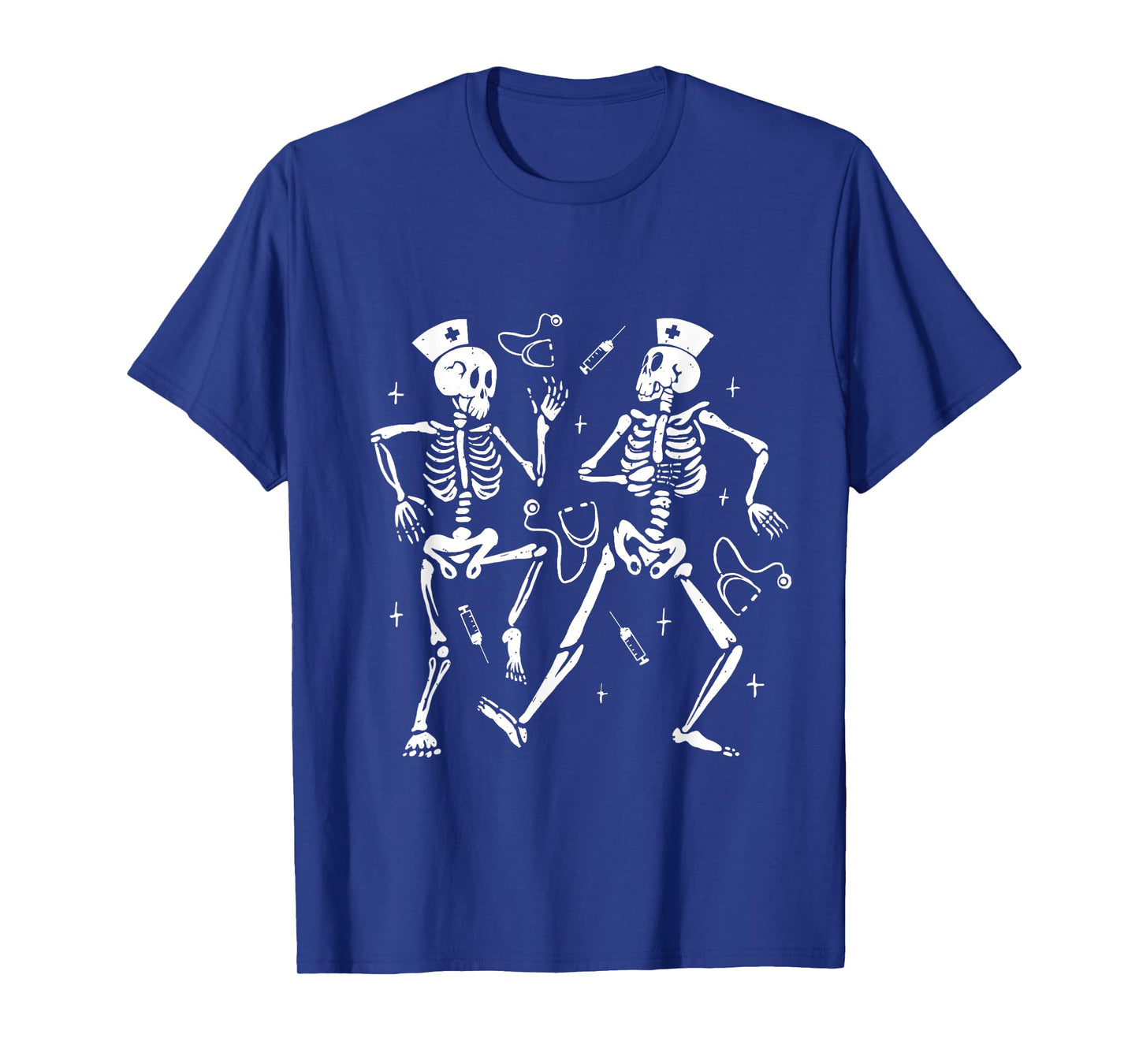 Funny Nurse Skeletons Cinco de Mayo Halloween Costume T-Shirt