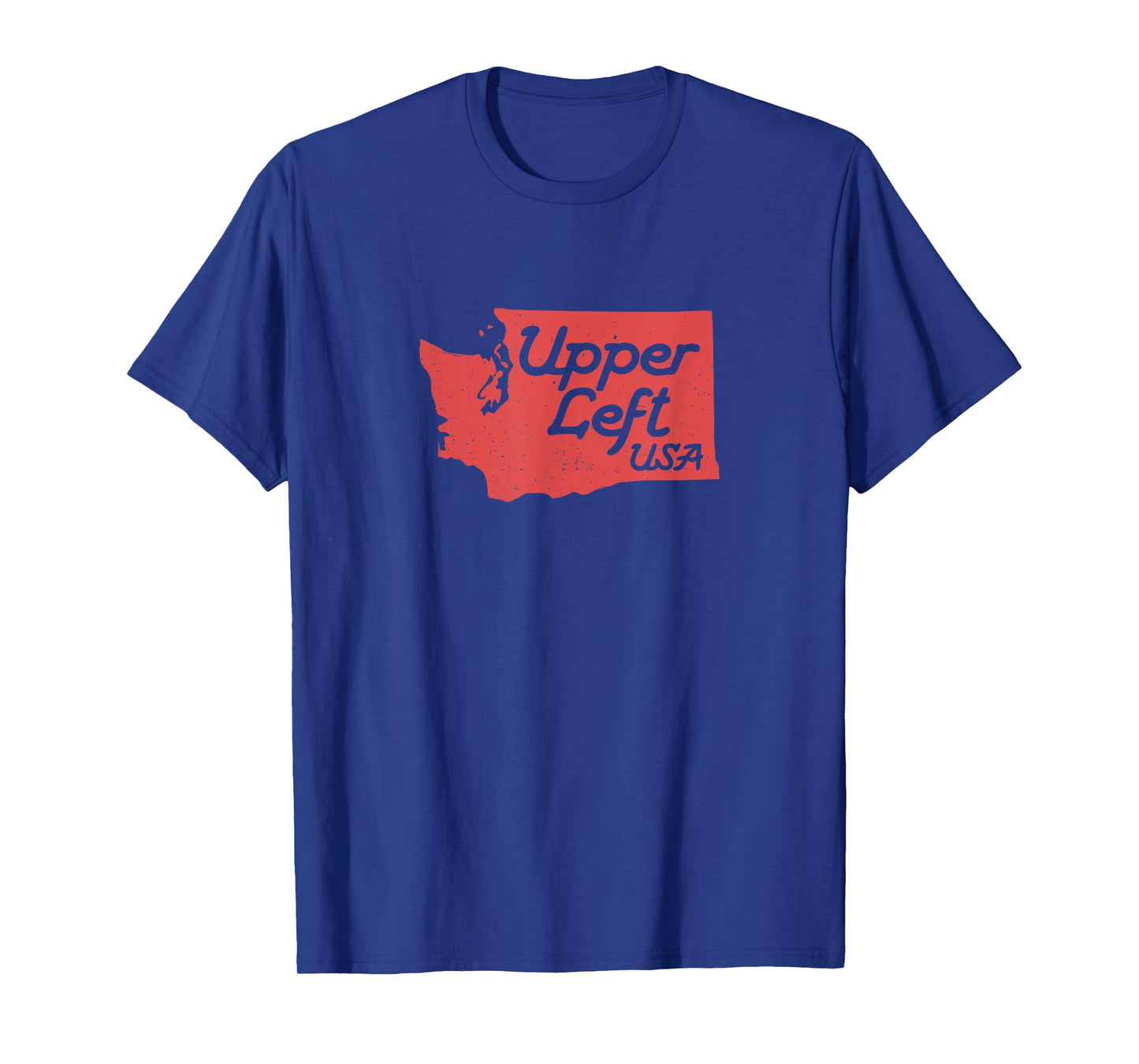 Upper Left USA T Shirt PNW Pacific Northwest tee T-Shirt