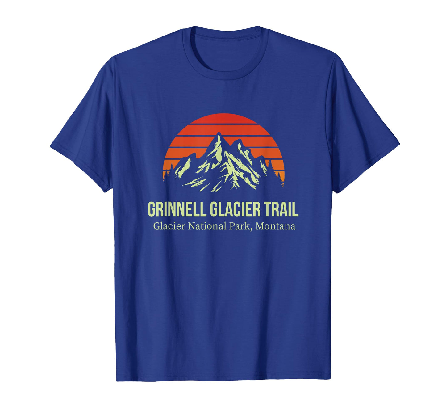 Grinnell Glacier Trail National Park Montana Outdoors Hiking T-Shirt