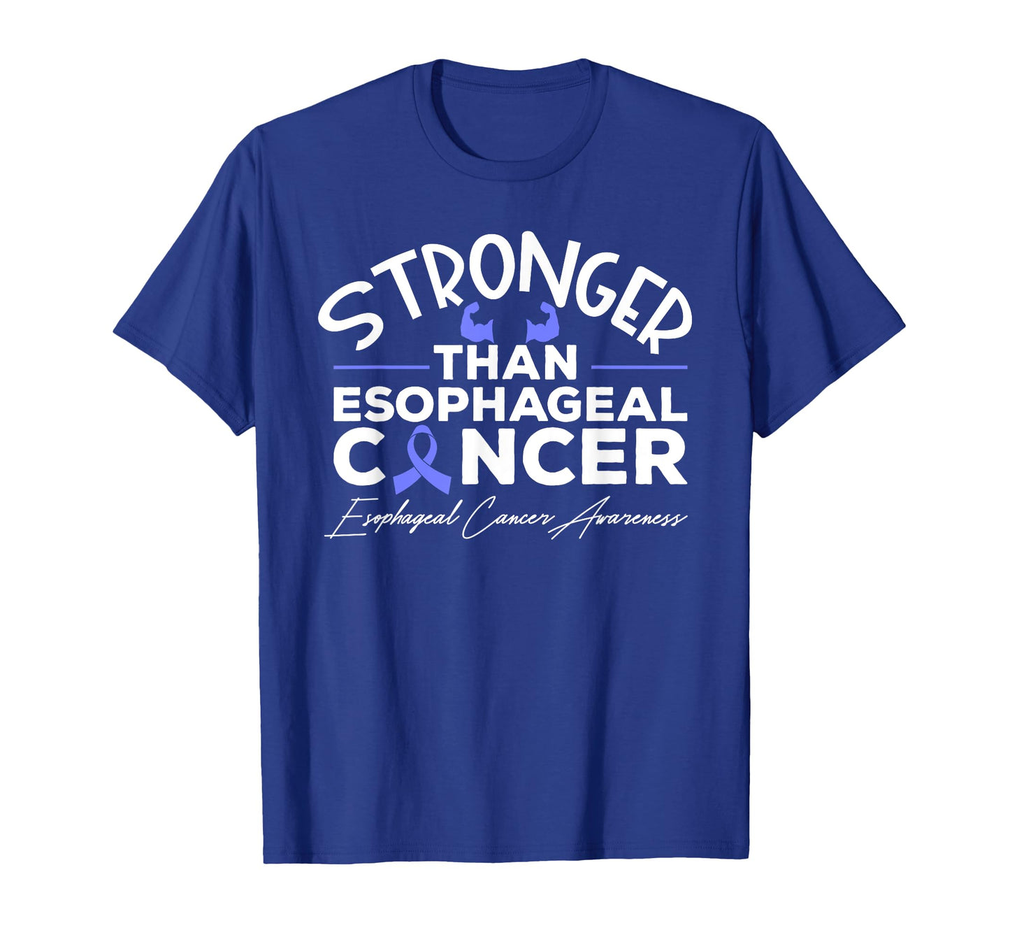 Stronger Than Esophageal Cancer Esophageal Cancer Awareness T-Shirt
